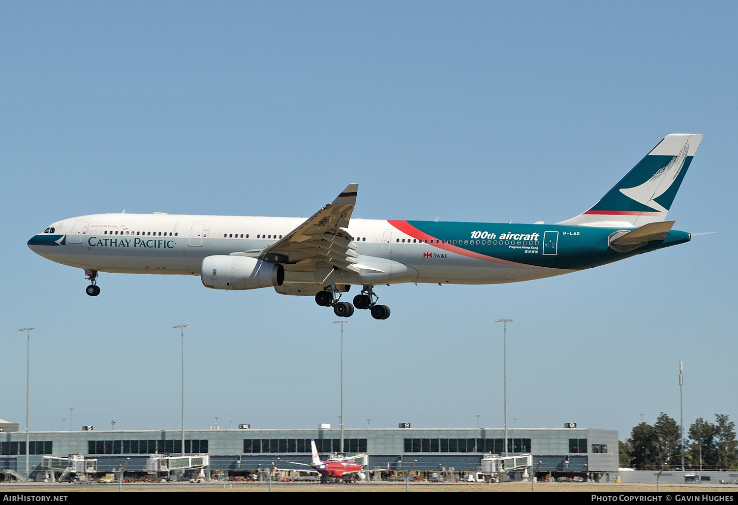 Aircraft Photo of B-LAD | Airbus A330-343 | Cathay Pacific Airways | AirHistory.net #187786