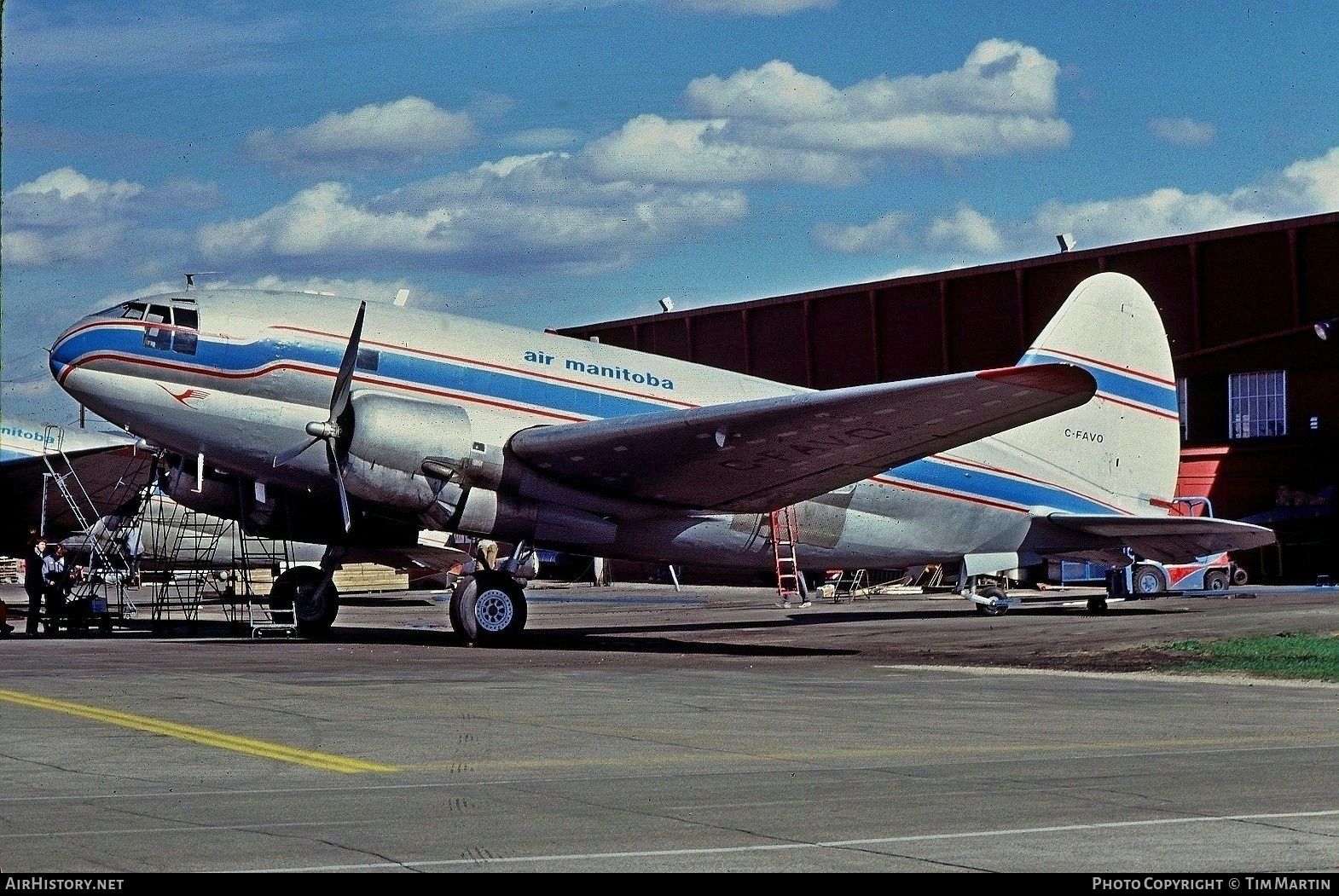 Aircraft Photo of C-FAVO | Curtiss C-46D Commando | Air Manitoba | AirHistory.net #187794