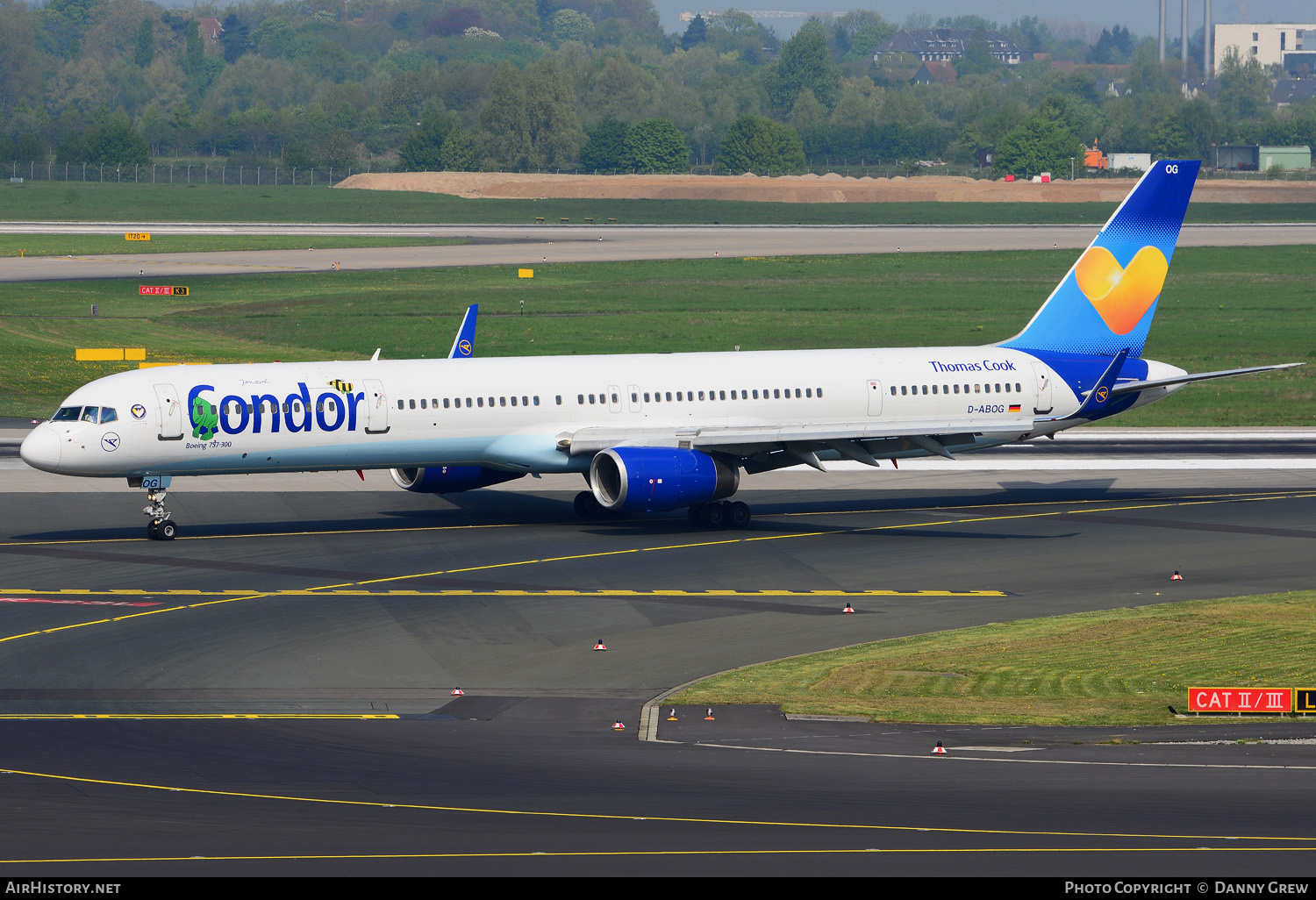 Aircraft Photo of D-ABOG | Boeing 757-330 | Condor Flugdienst | AirHistory.net #187805