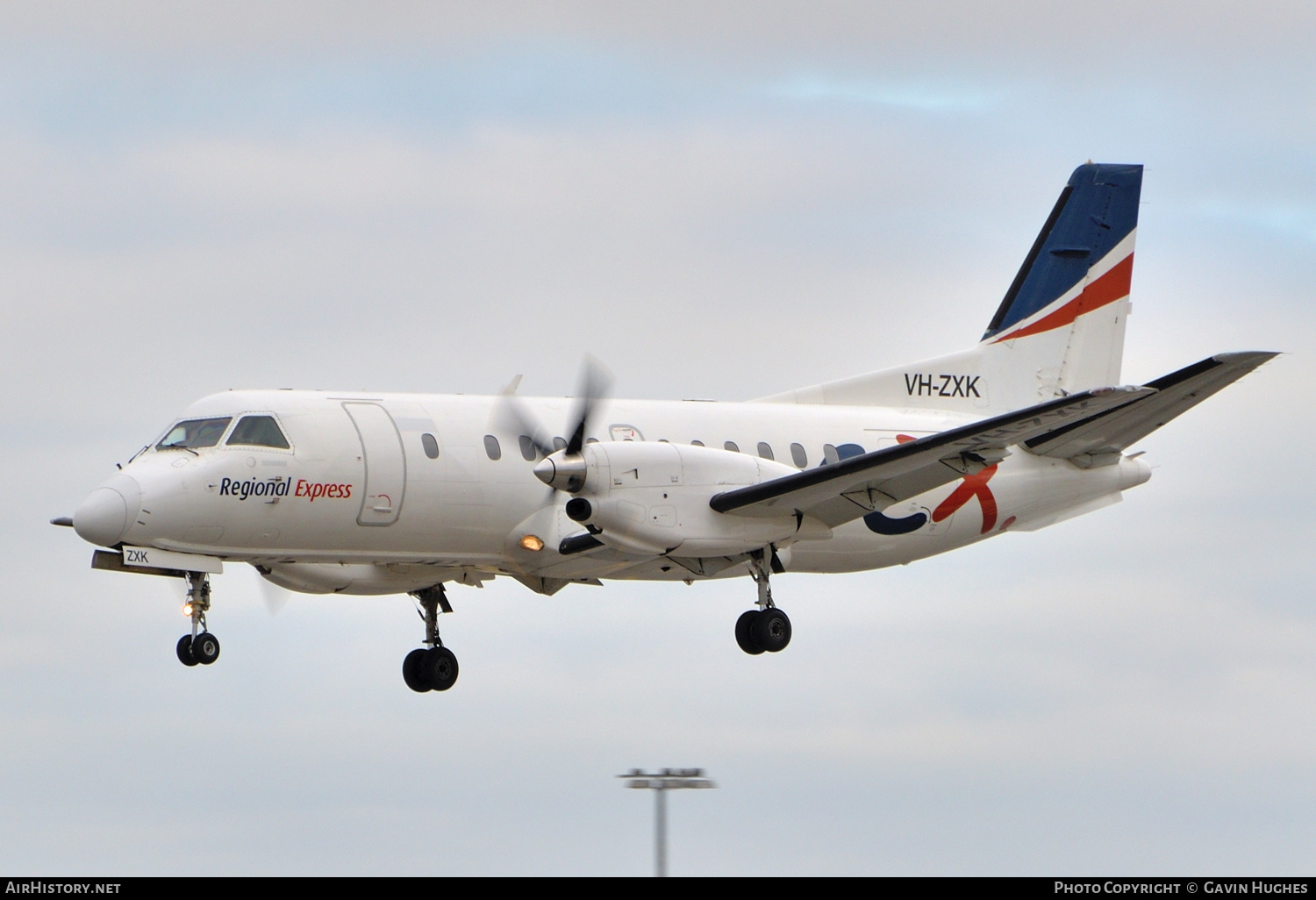 Aircraft Photo of VH-ZXK | Saab 340B | REX - Regional Express | AirHistory.net #187818