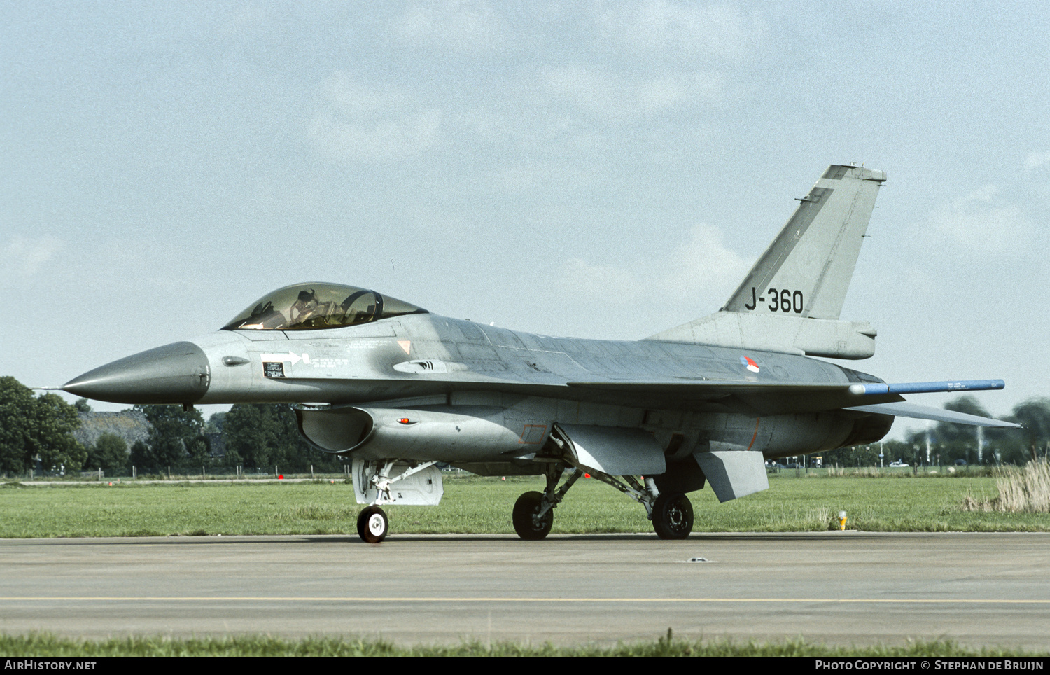 Aircraft Photo of J-360 | General Dynamics F-16A Fighting Falcon | Netherlands - Air Force | AirHistory.net #187823