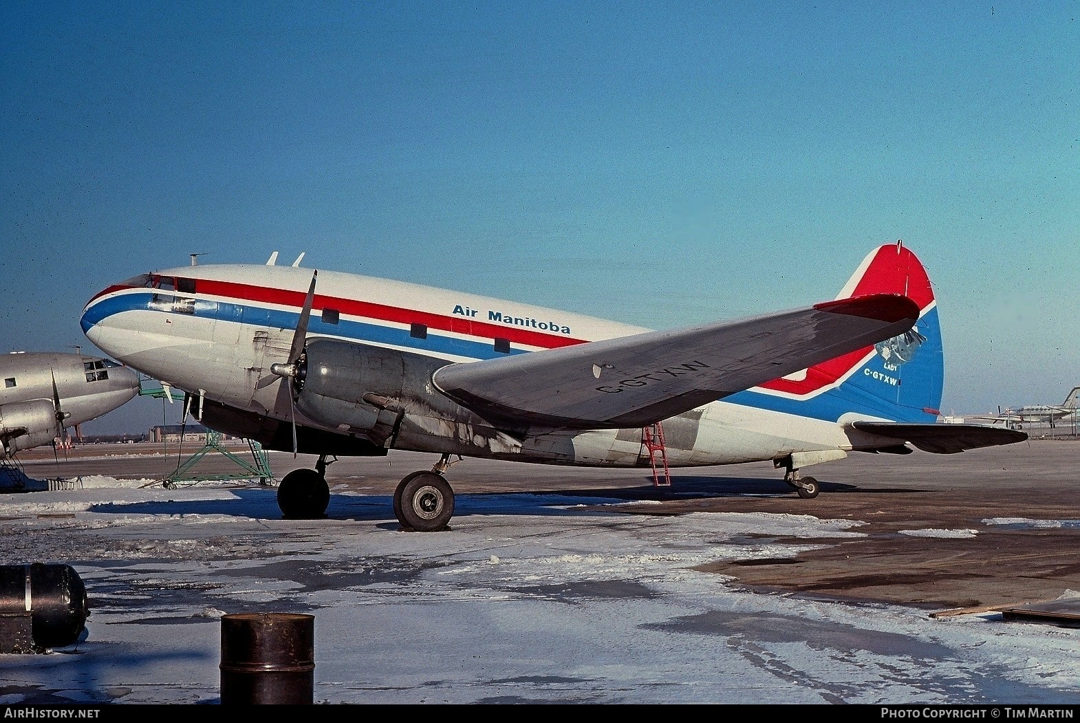 Aircraft Photo of C-GTXW | Curtiss C-46A Commando | Air Manitoba | AirHistory.net #187825