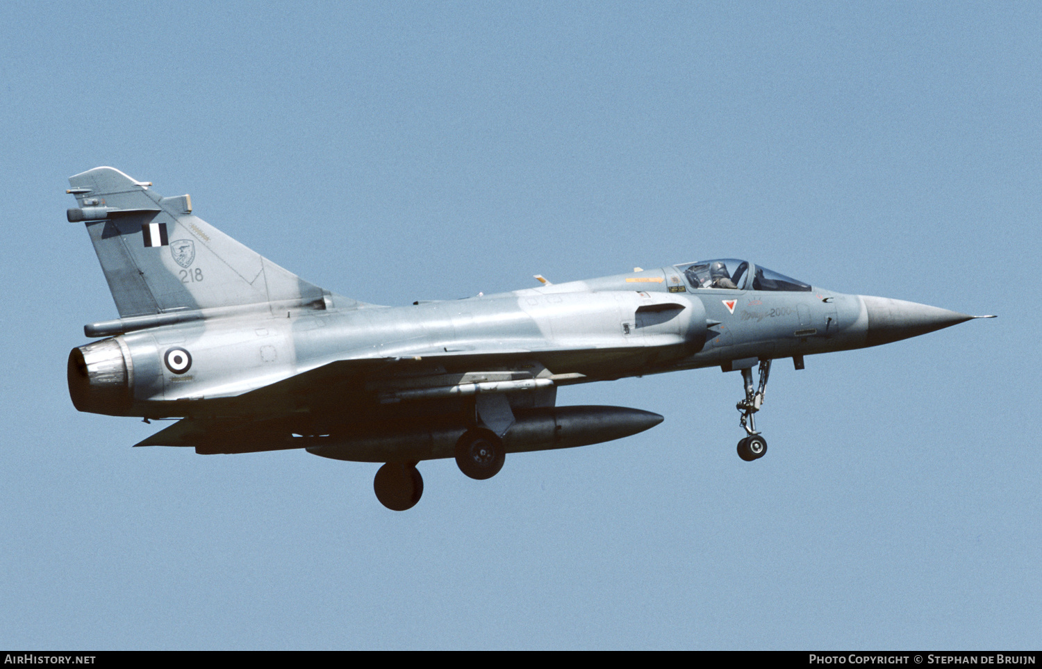 Aircraft Photo of 218 | Dassault Mirage 2000EG | Greece - Air Force | AirHistory.net #187829