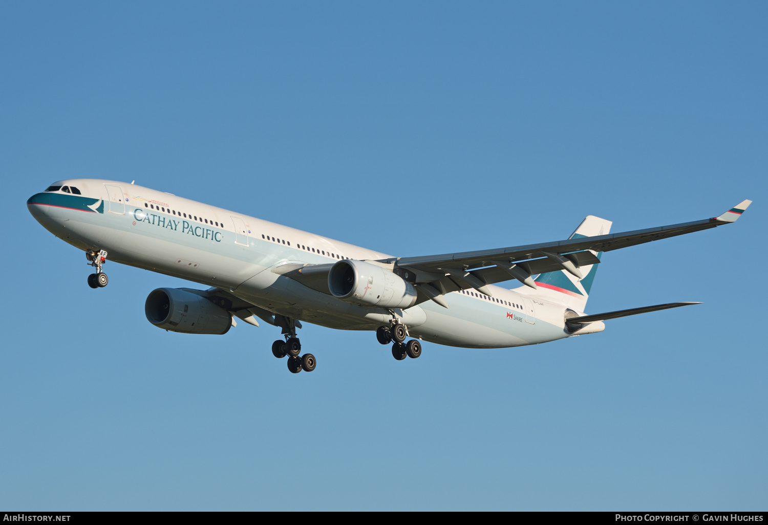 Aircraft Photo of B-LAF | Airbus A330-343E | Cathay Pacific Airways | AirHistory.net #187831