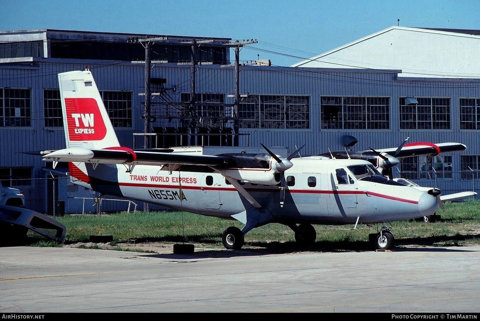 Aircraft Photo of N655MA | De Havilland Canada DHC-6-200 Twin Otter | TW Express - Trans World Express | AirHistory.net #187841