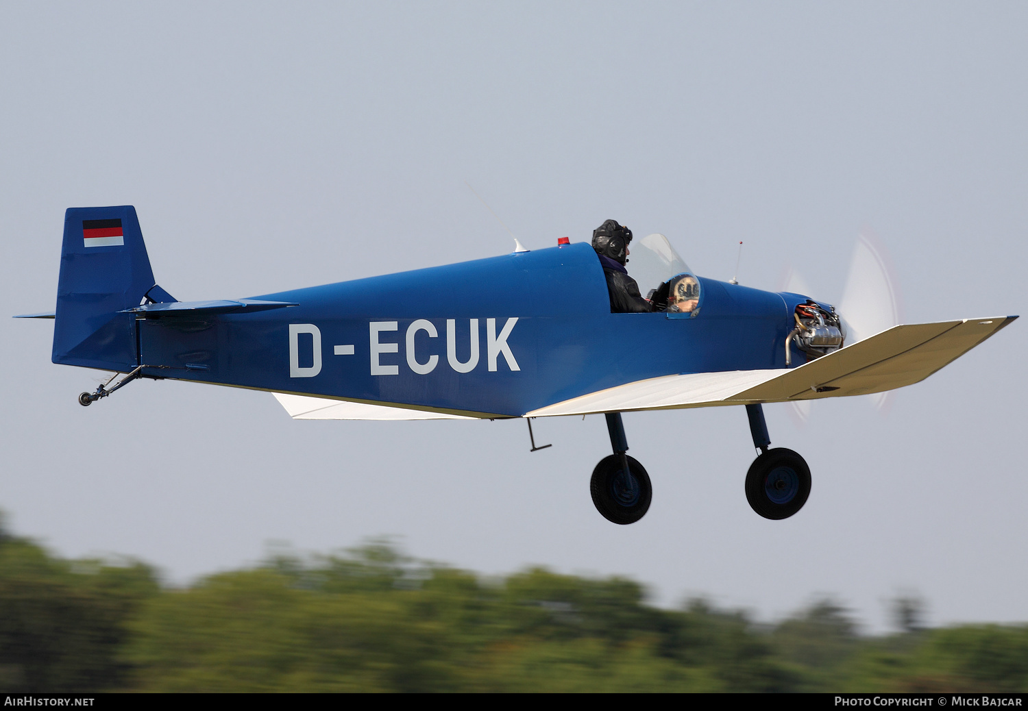 Aircraft Photo of D-ECUK | Jodel D-9 Bebe | AirHistory.net #187860