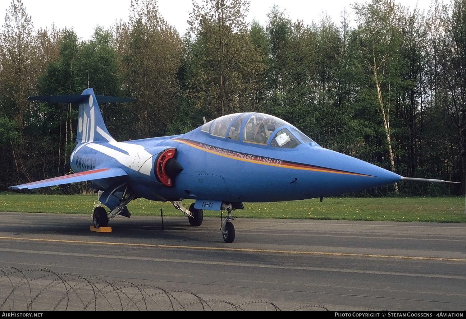 Aircraft Photo of 2831 | Lockheed TF-104G Starfighter | Germany - Air Force | AirHistory.net #187861