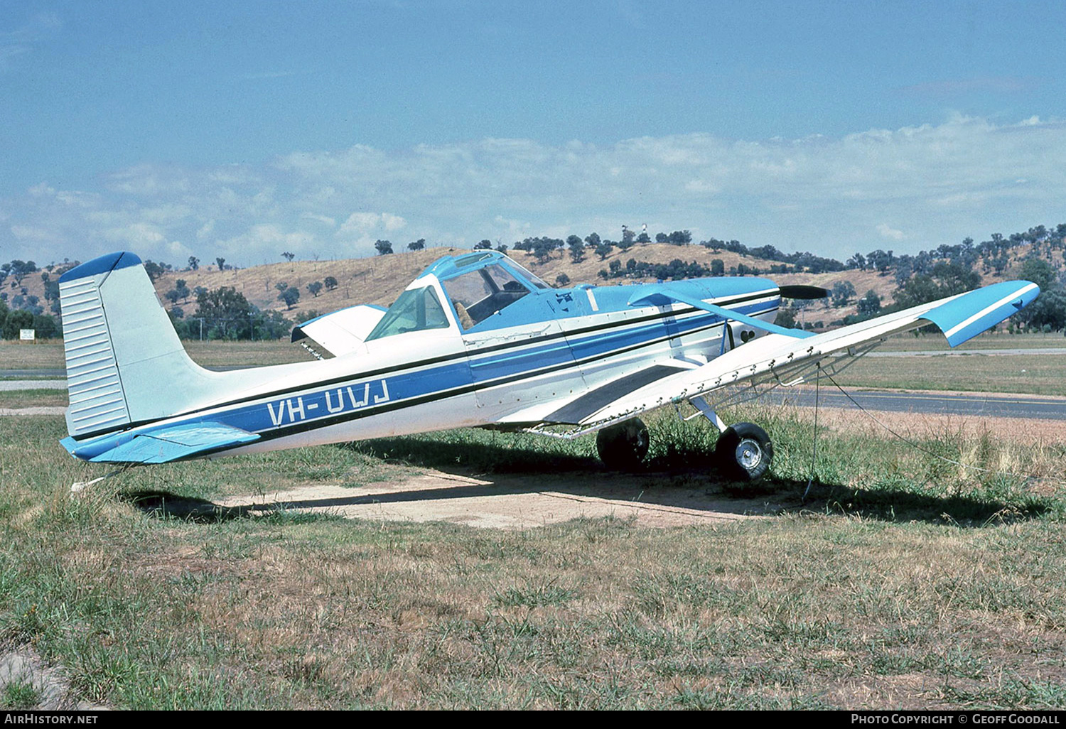 Aircraft Photo of VH-UWJ | Cessna A188B/A1 AgTruck | AirHistory.net #187865