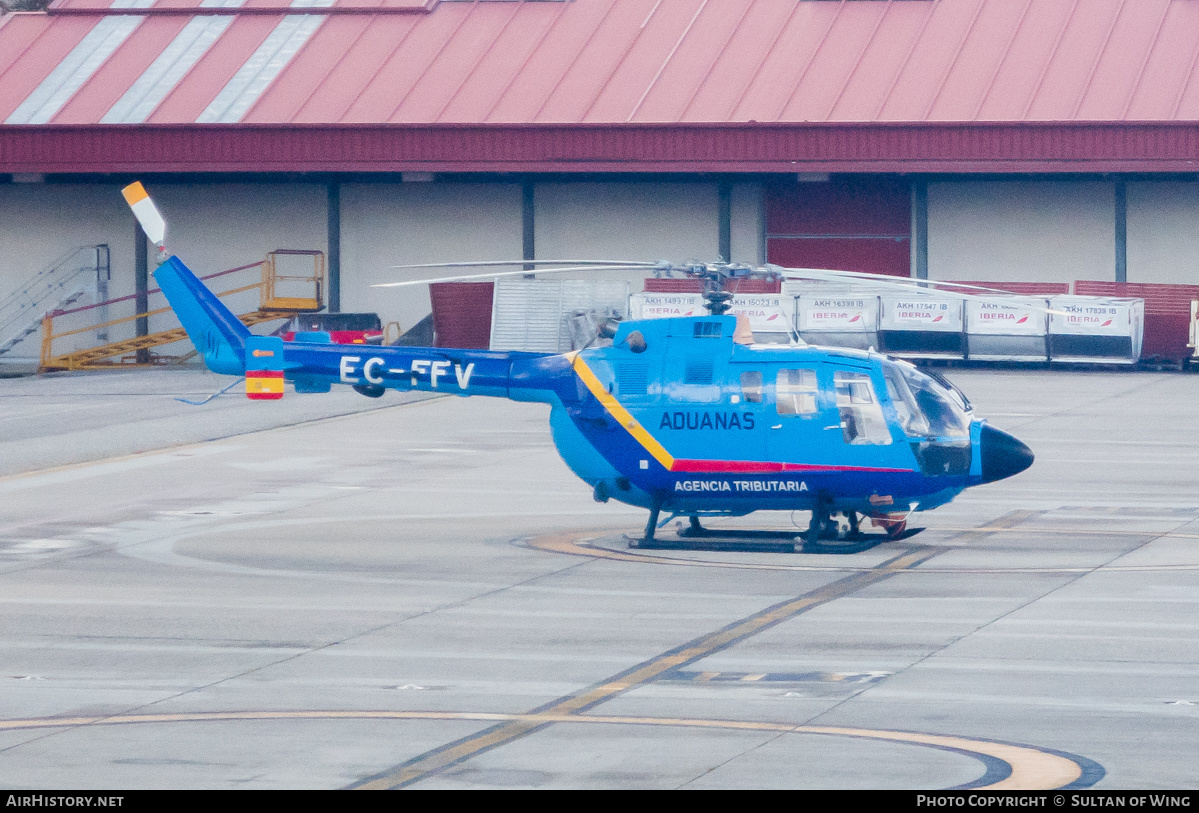 Aircraft Photo of EC-FFV | MBB BO-105CBS-4 | Agencia Tributaria | AirHistory.net #187866