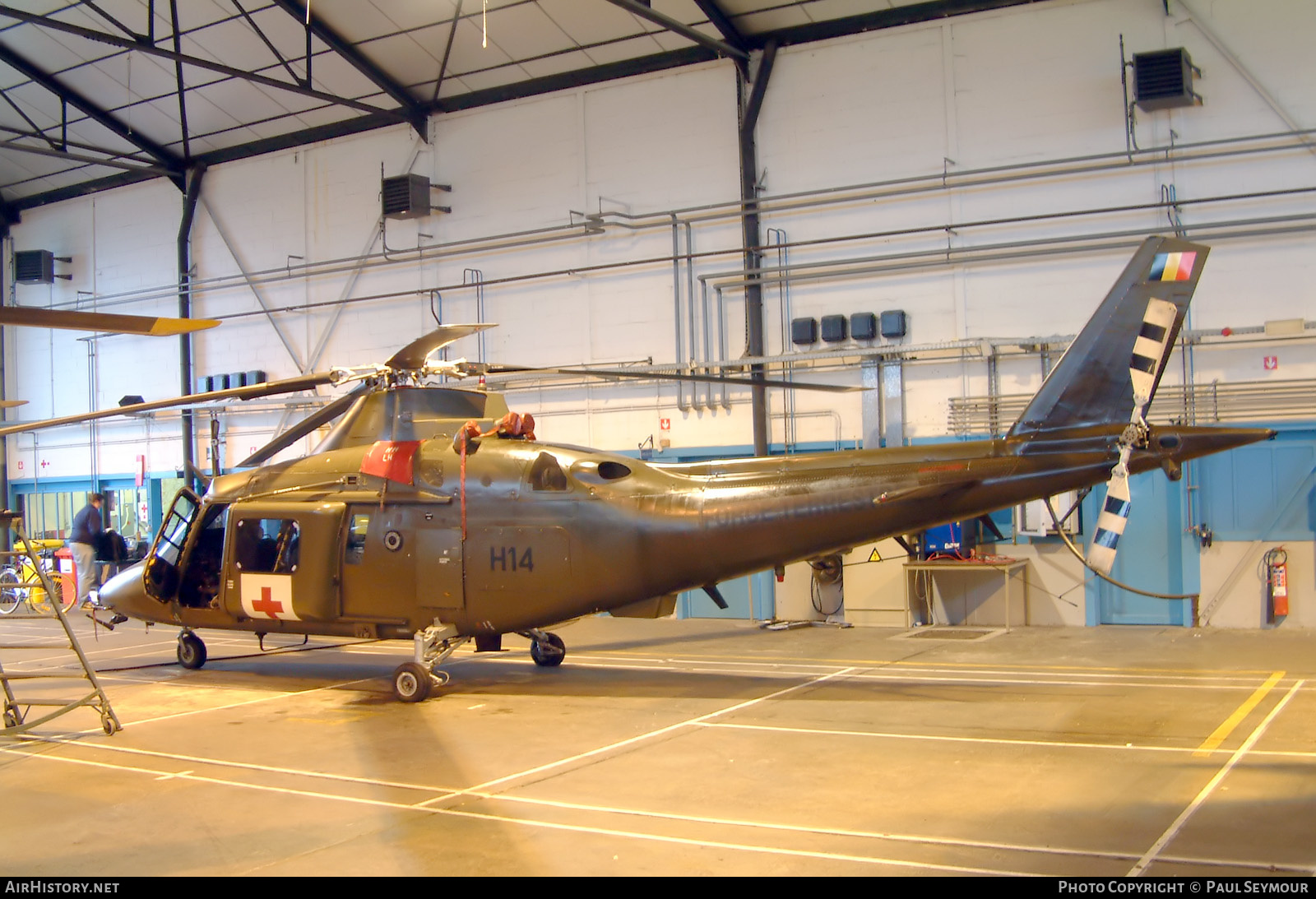 Aircraft Photo of H14 | Agusta A-109HO (A-109BA) | Belgium - Army | AirHistory.net #187870