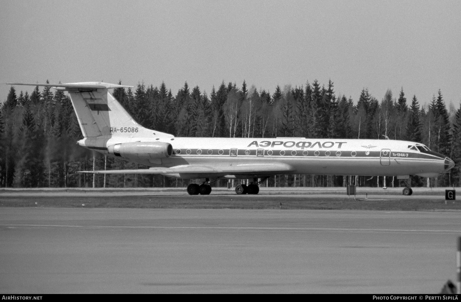 Aircraft Photo of RA-65086 | Tupolev Tu-134A-3 | Aeroflot | AirHistory.net #187871