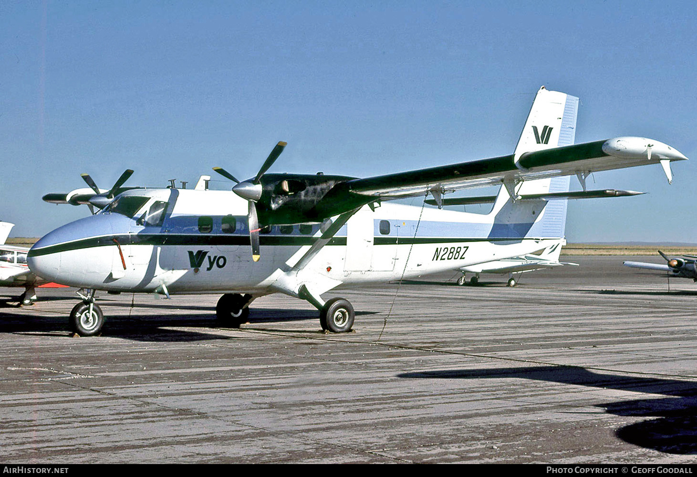 Aircraft Photo of N288Z | De Havilland Canada DHC-6-300 Twin Otter | Wyoming Airlines | AirHistory.net #187872