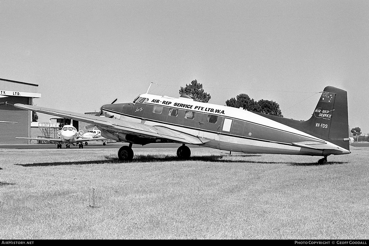 Aircraft Photo of VH-FDS | De Havilland Australia DHA-3 Drover Mk3 | Air-Rep Service | AirHistory.net #187873