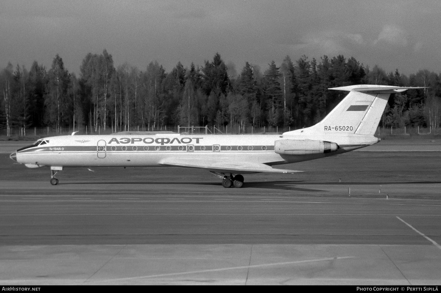 Aircraft Photo of RA-65020 | Tupolev Tu-134A-3 | Aeroflot | AirHistory.net #187874
