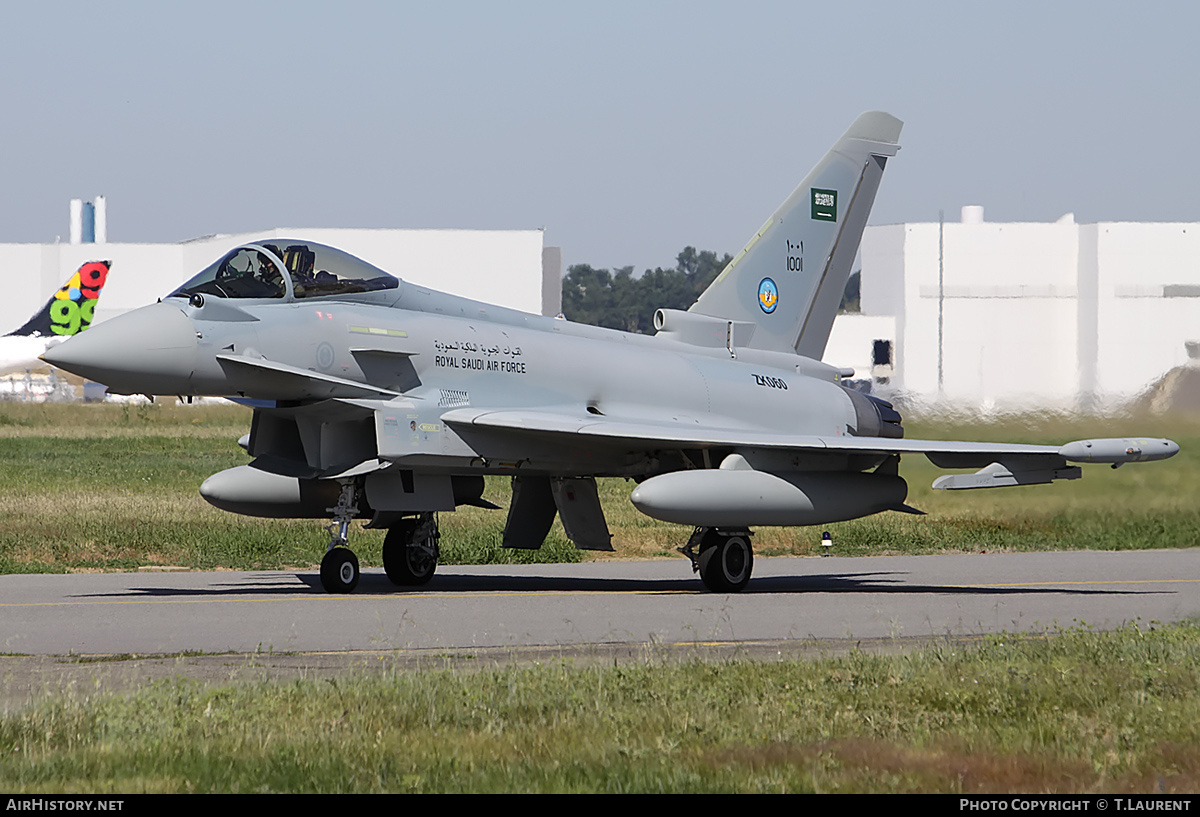 Aircraft Photo of 1001 / ZK060 | Eurofighter EF-2000 Typhoon | Saudi Arabia - Air Force | AirHistory.net #187884