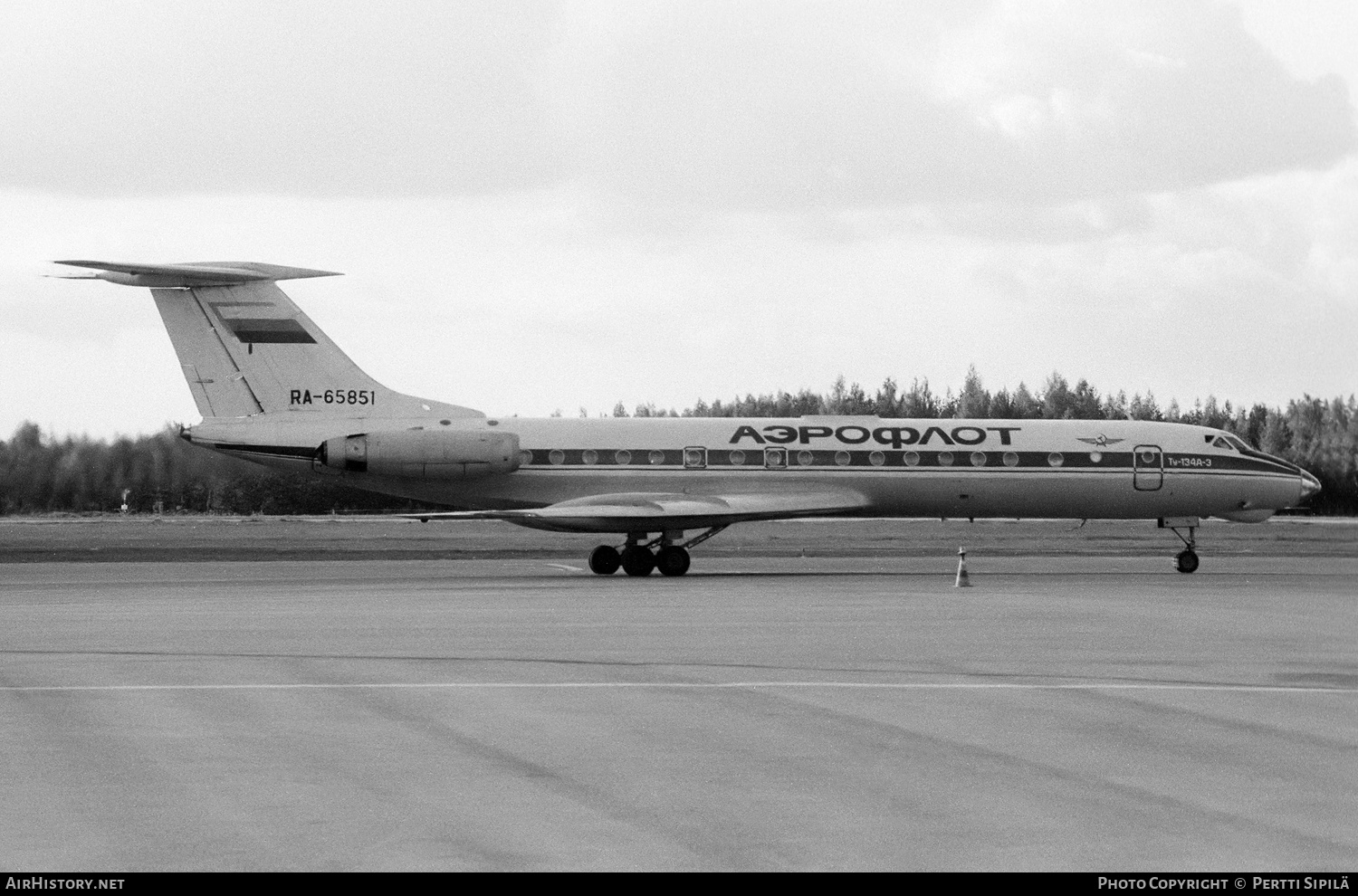 Aircraft Photo of RA-65851 | Tupolev Tu-134A-3 | Aeroflot | AirHistory.net #187890