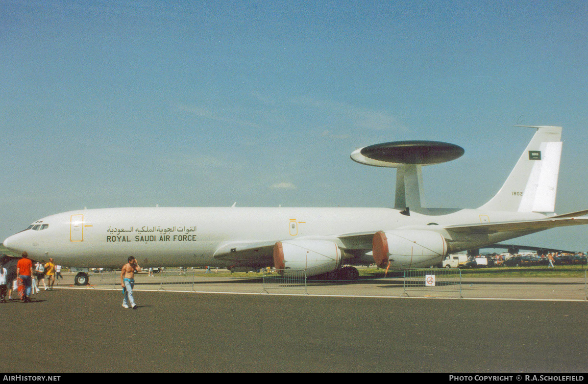 Aircraft Photo of 1802 | Boeing E-3A/CFM Sentry | Saudi Arabia - Air Force | AirHistory.net #187900