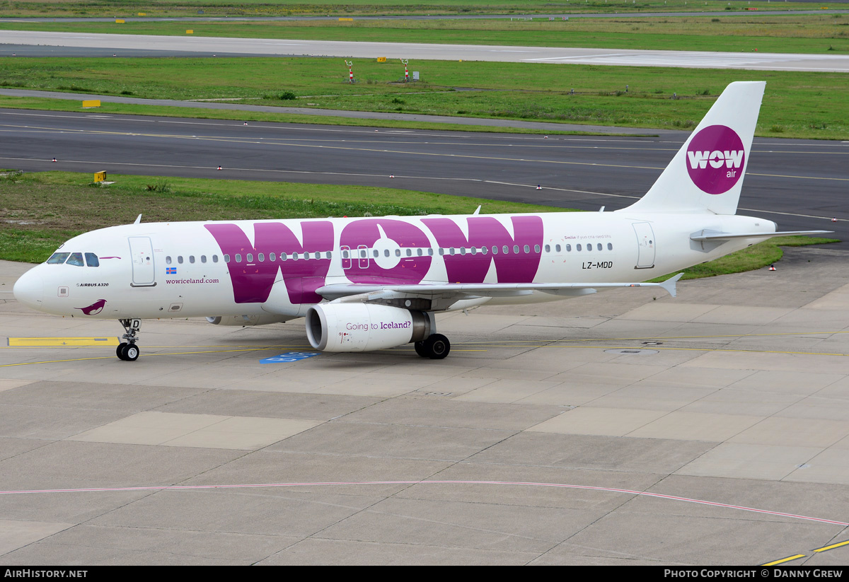 Aircraft Photo of LZ-MDD | Airbus A320-232 | WOW Air | AirHistory.net #187904