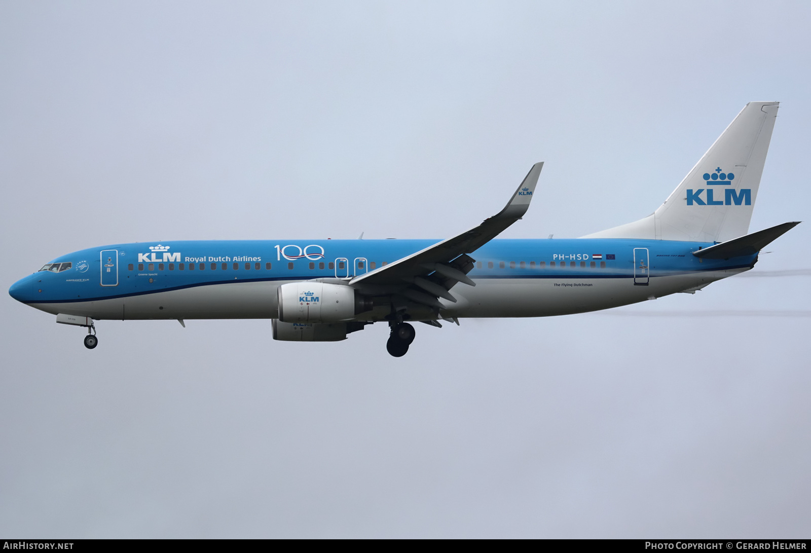 Aircraft Photo of PH-HSD | Boeing 737-8K2 | KLM - Royal Dutch Airlines | AirHistory.net #187917