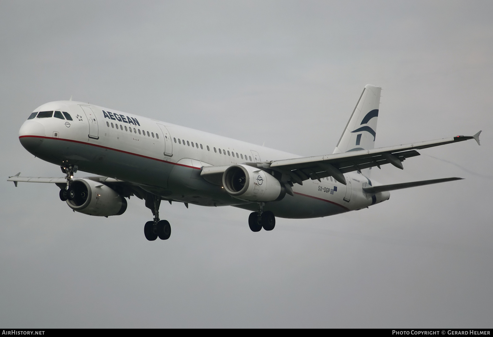 Aircraft Photo of SX-DGP | Airbus A321-232 | Aegean Airlines | AirHistory.net #187927
