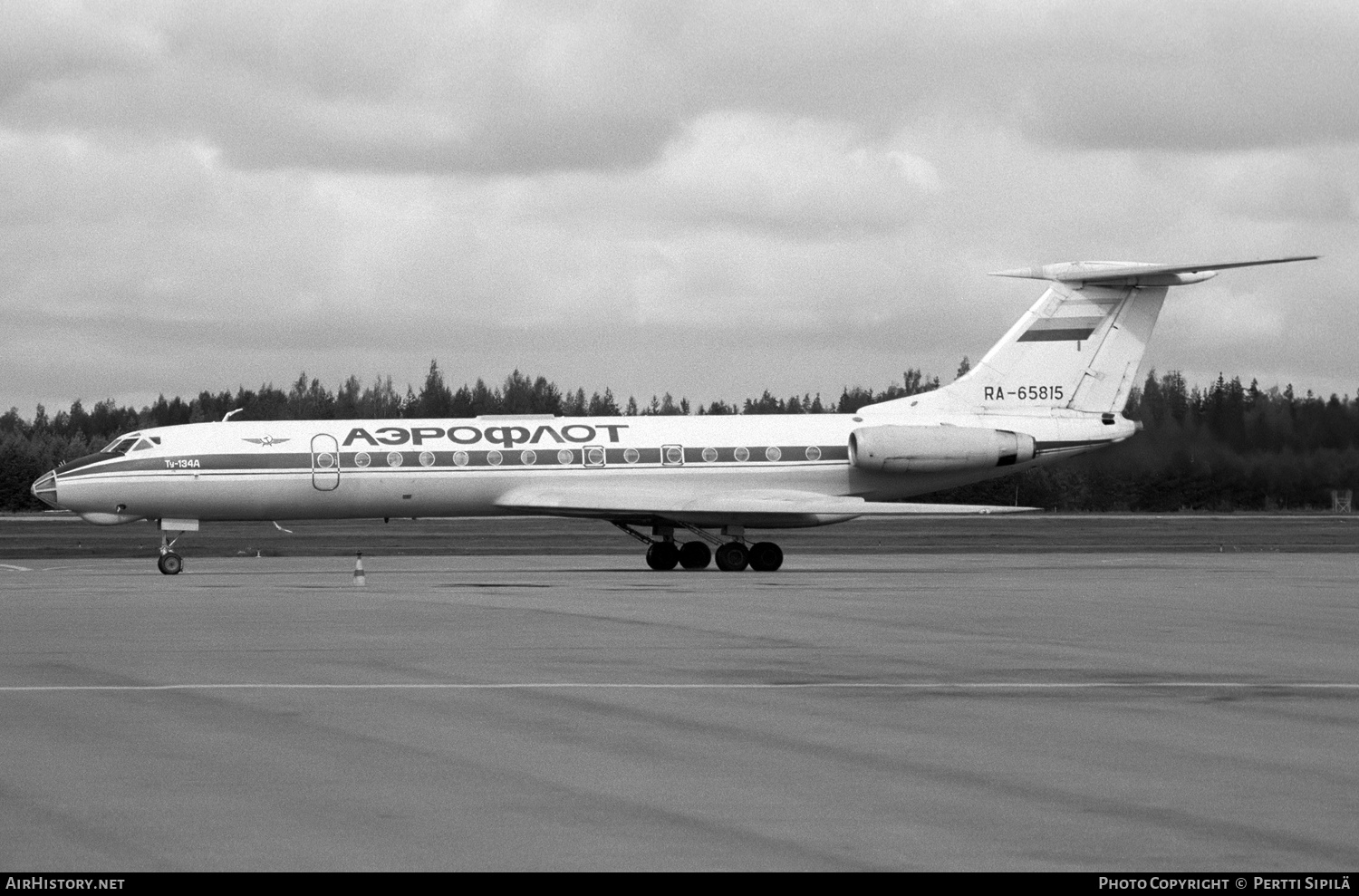Aircraft Photo of RA-65815 | Tupolev Tu-134A | Aeroflot | AirHistory.net #187948