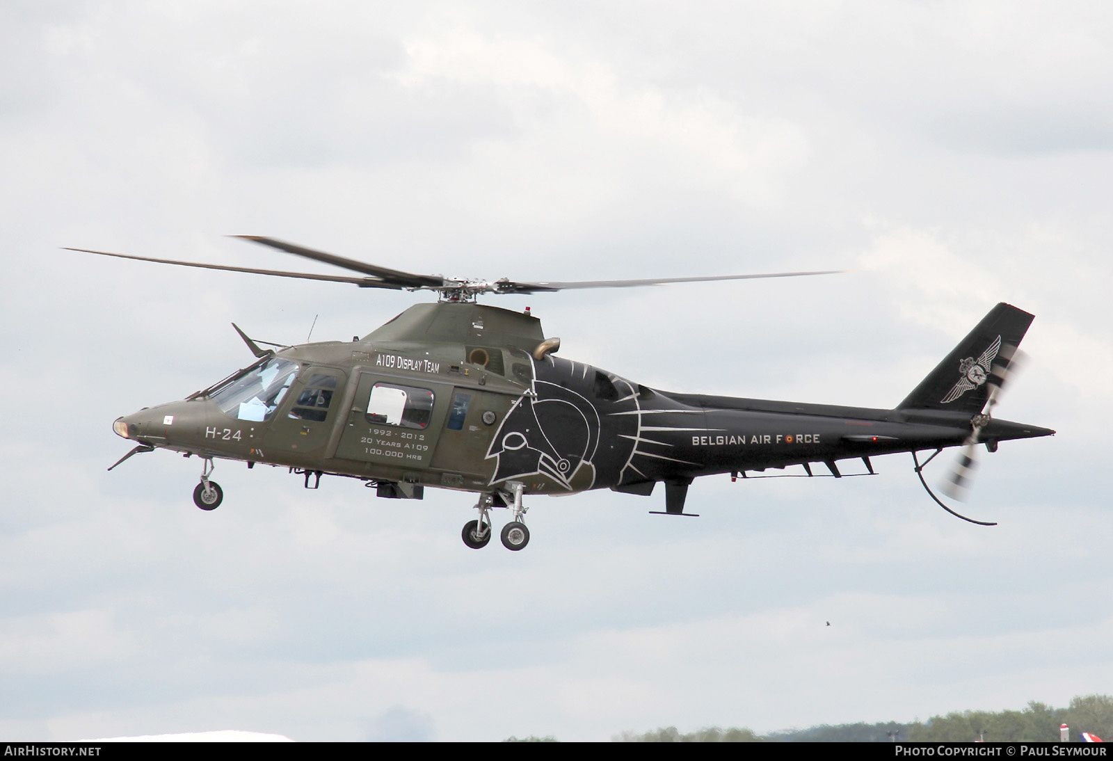 Aircraft Photo of H24 | Agusta A-109HO (A-109BA) | Belgium - Air Force | AirHistory.net #187955