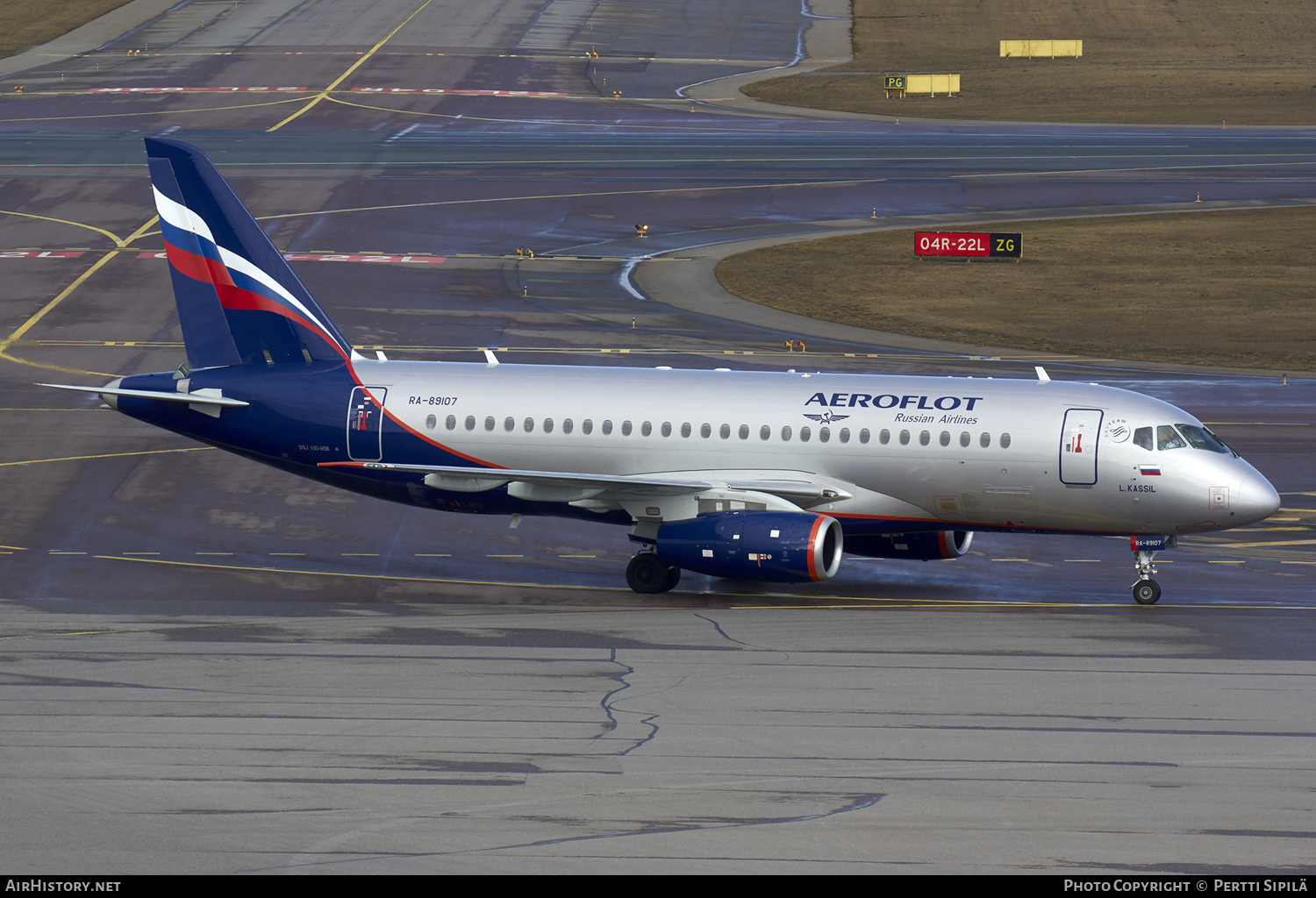 Aircraft Photo of RA-89107 | Sukhoi SSJ-100-95B Superjet 100 (RRJ-95B) | Aeroflot - Russian Airlines | AirHistory.net #187963