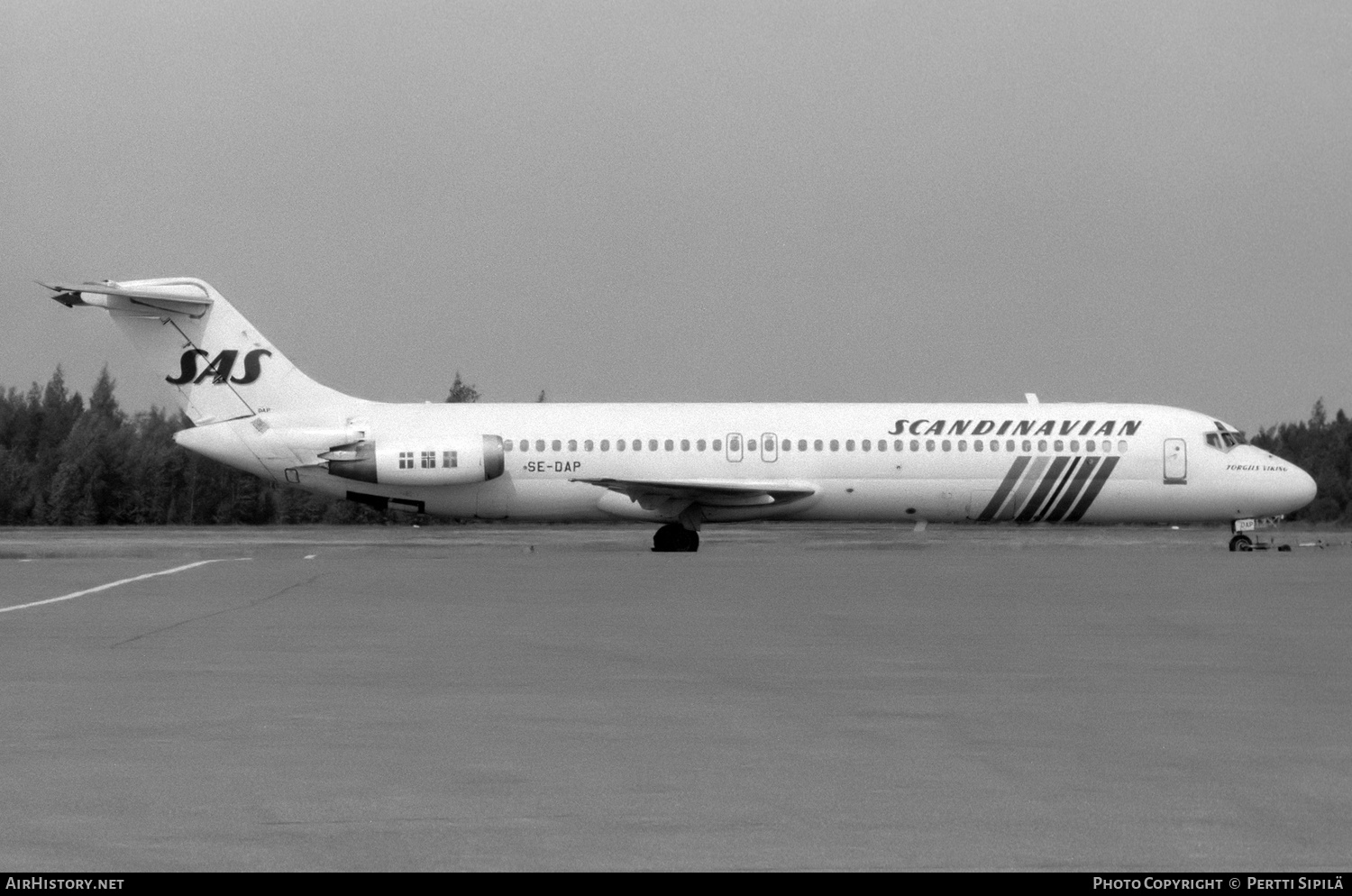 Aircraft Photo of SE-DAP | McDonnell Douglas DC-9-41 | Scandinavian Airlines - SAS | AirHistory.net #187965