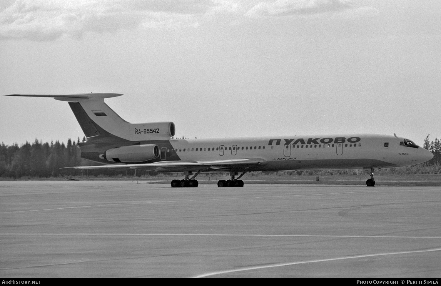 Aircraft Photo of RA-85542 | Tupolev Tu-154B-2 | Pulkovo Airlines | AirHistory.net #187969