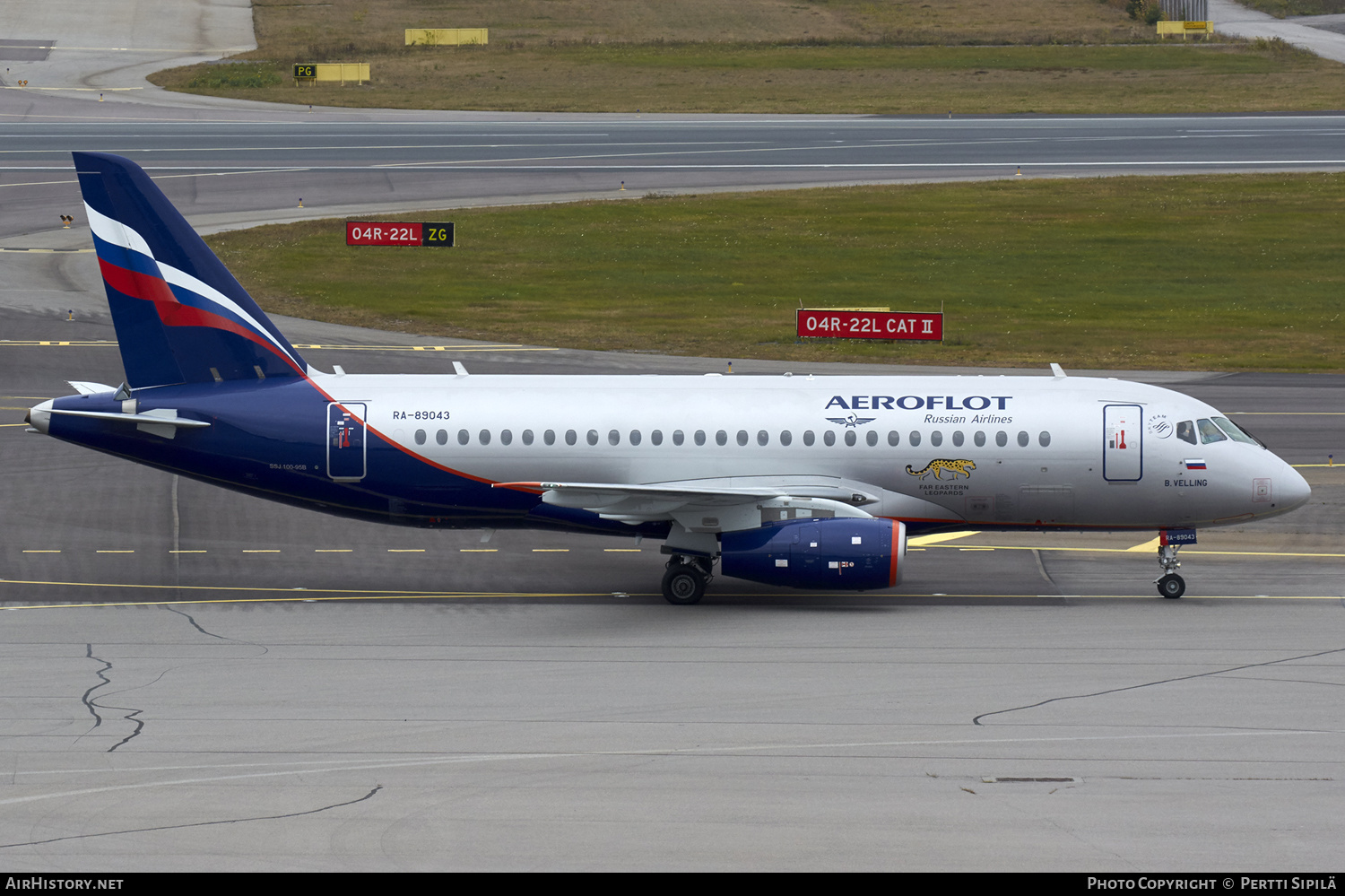 Aircraft Photo of RA-89043 | Sukhoi SSJ-100-95B Superjet 100 (RRJ-95B) | Aeroflot - Russian Airlines | AirHistory.net #187974