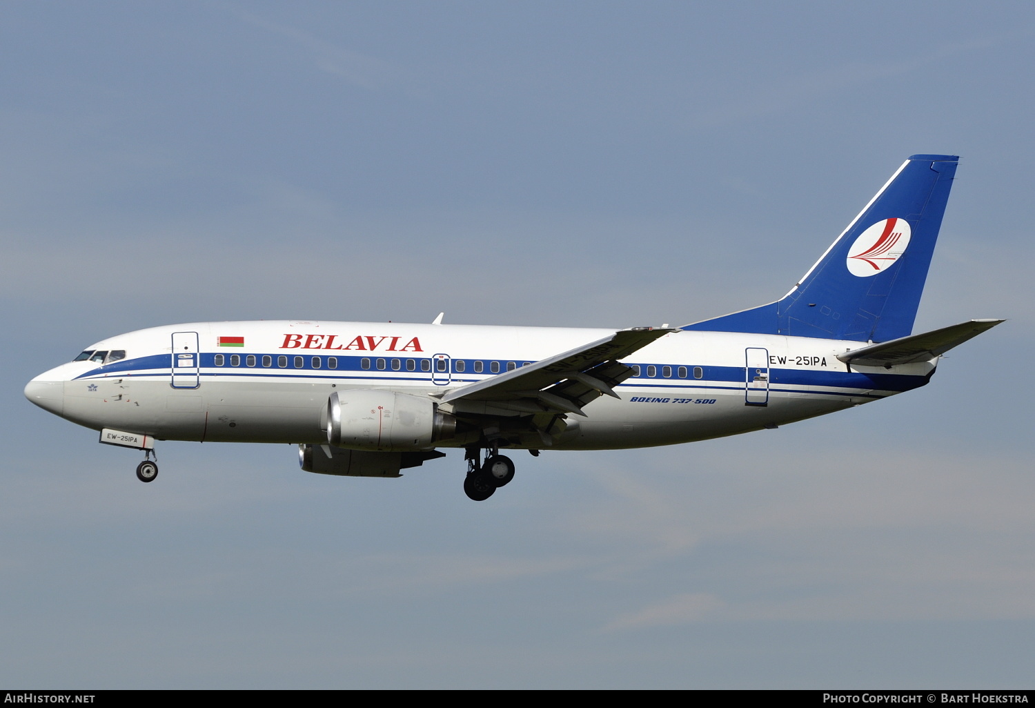 Aircraft Photo of EW-251PA | Boeing 737-5Q8 | Belavia | AirHistory.net #188001