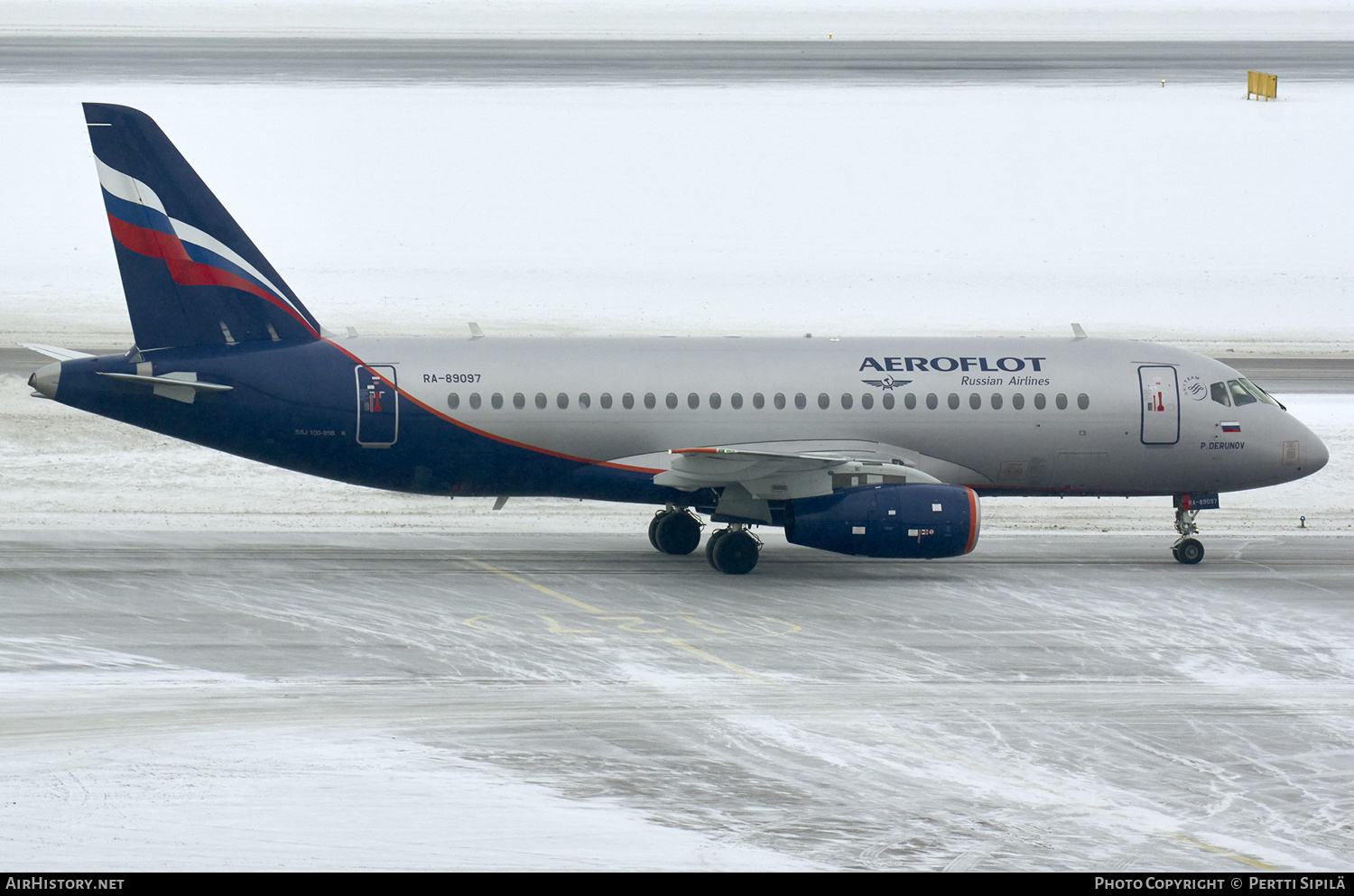 Aircraft Photo of RA-89097 | Sukhoi SSJ-100-95B Superjet 100 (RRJ-95B) | Aeroflot - Russian Airlines | AirHistory.net #188005