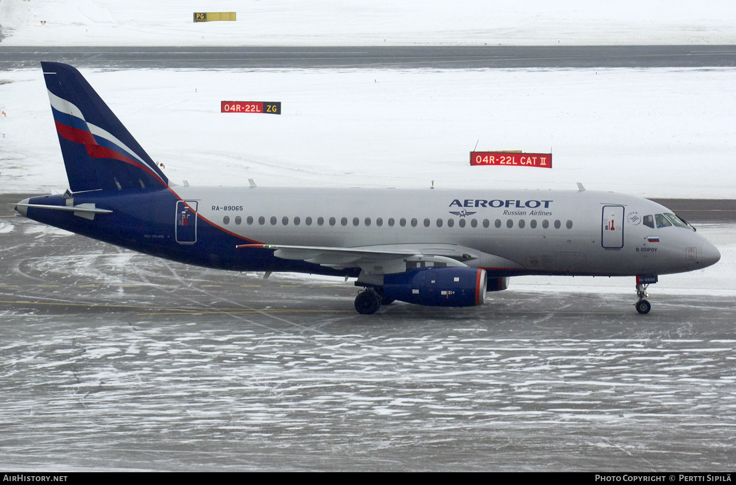 Aircraft Photo of RA-89065 | Sukhoi SSJ-100-95B Superjet 100 (RRJ-95B) | Aeroflot - Russian Airlines | AirHistory.net #188012