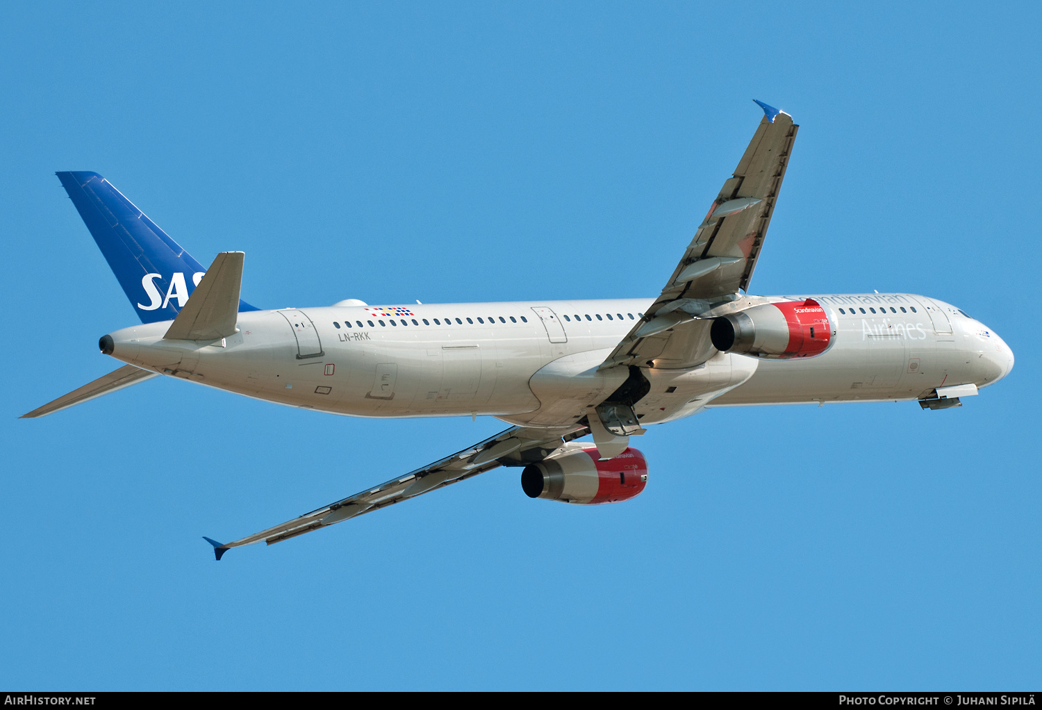 Aircraft Photo of LN-RKK | Airbus A321-232 | Scandinavian Airlines - SAS | AirHistory.net #188018
