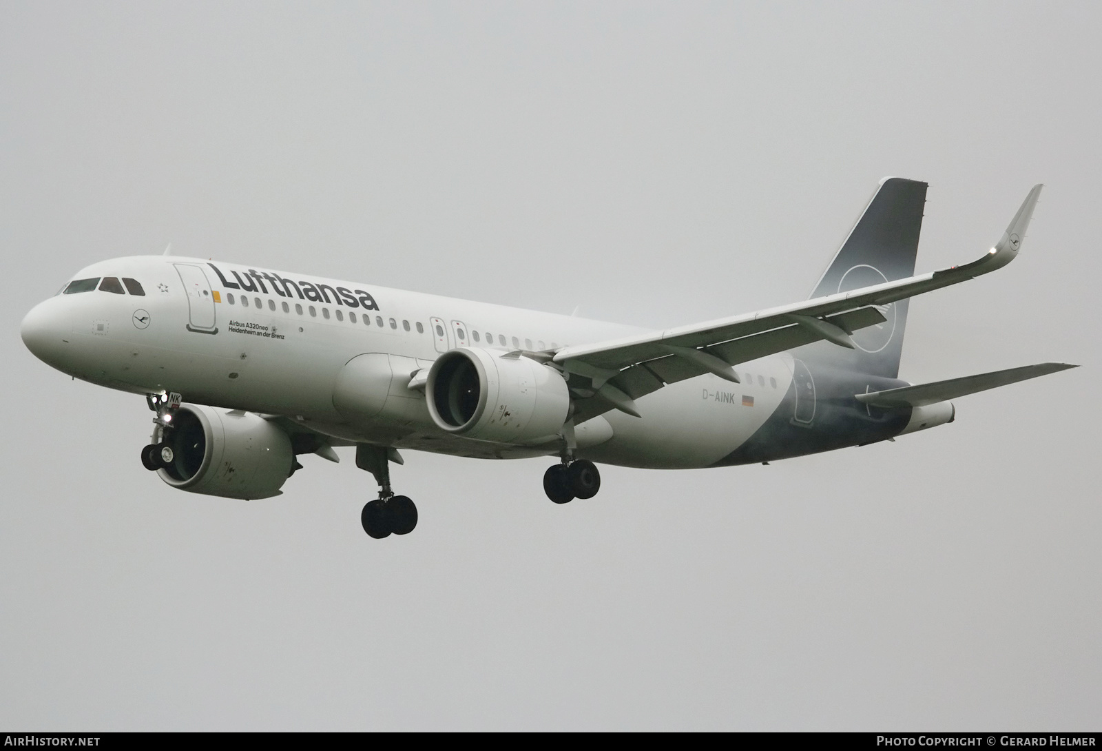 Aircraft Photo of D-AINK | Airbus A320-271N | Lufthansa | AirHistory.net #188026