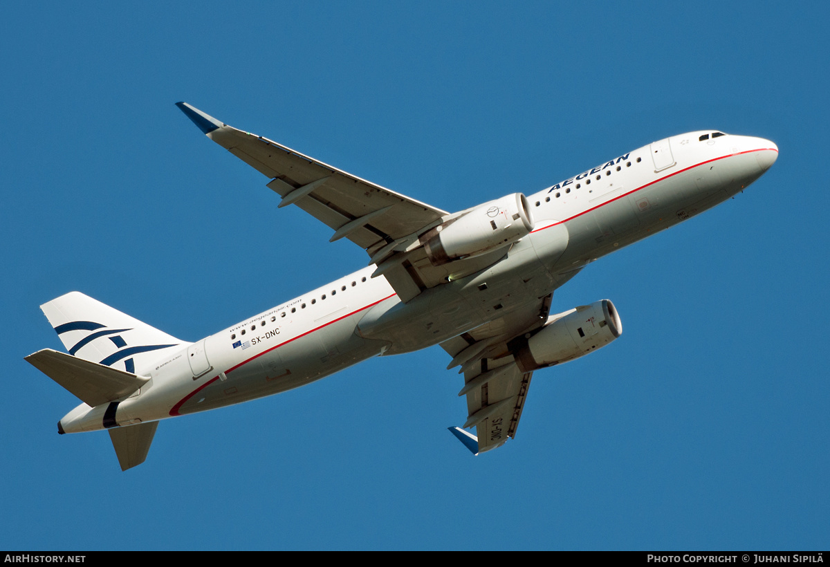 Aircraft Photo of SX-DNC | Airbus A320-232 | Aegean Airlines | AirHistory.net #188027