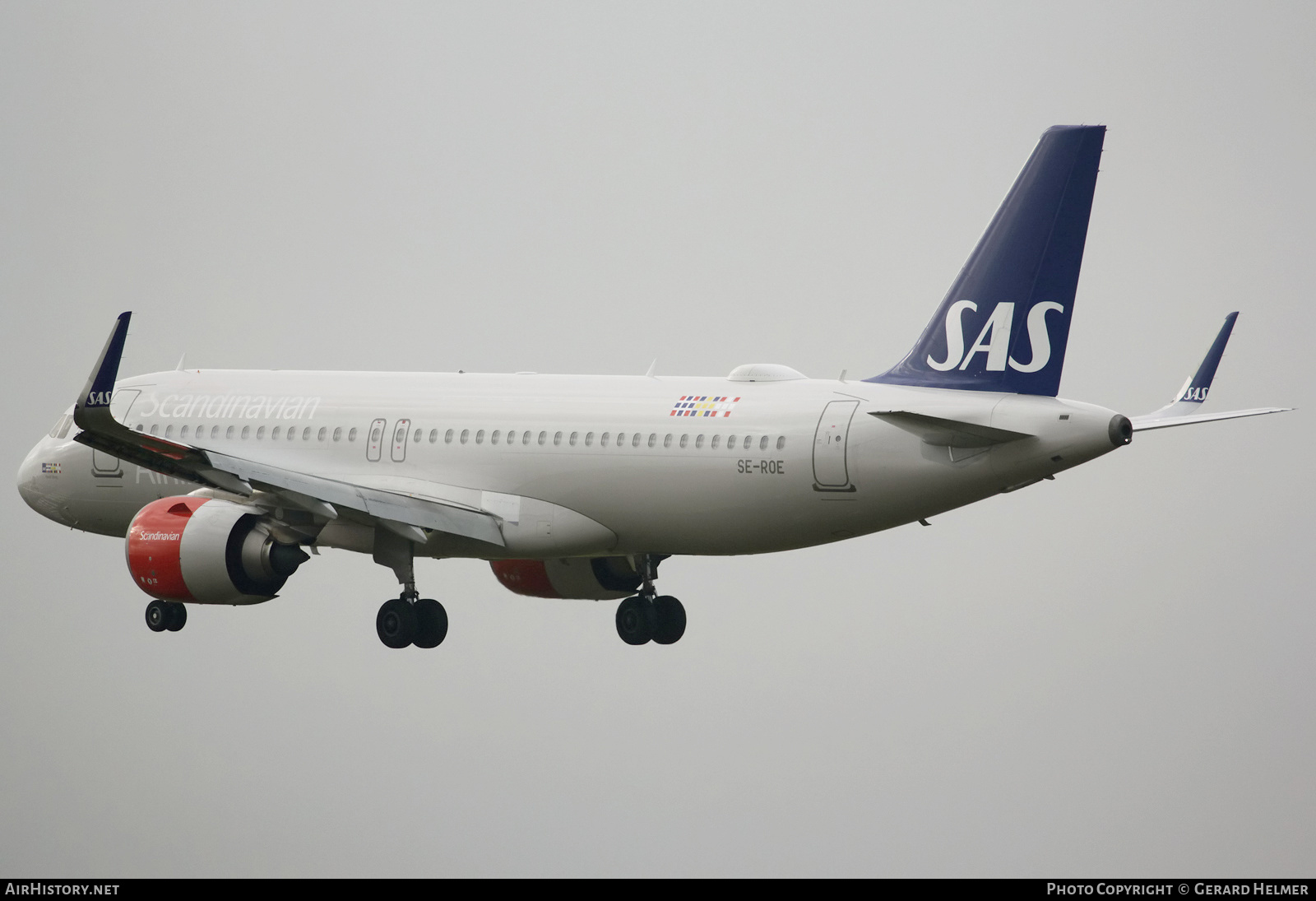 Aircraft Photo of SE-ROE | Airbus A320-251N | Scandinavian Airlines - SAS | AirHistory.net #188030