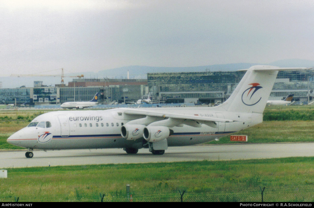 Aircraft Photo of D-AQUA | British Aerospace BAe-146-300 | Eurowings | AirHistory.net #188037