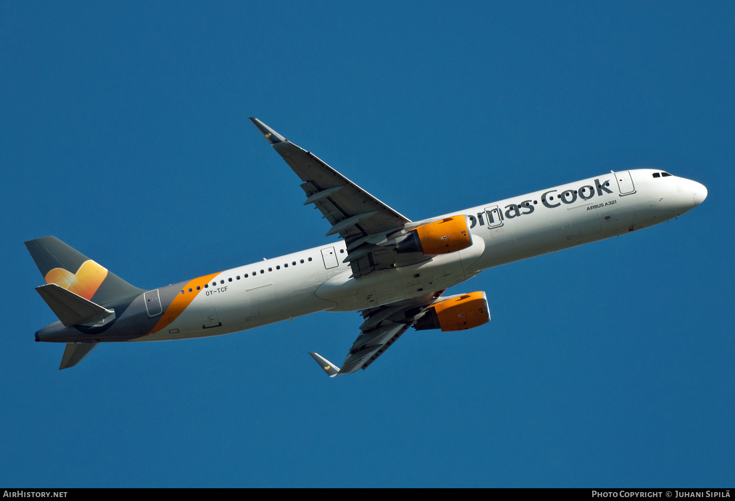 Aircraft Photo of OY-TCF | Airbus A321-211 | Thomas Cook Airlines | AirHistory.net #188038