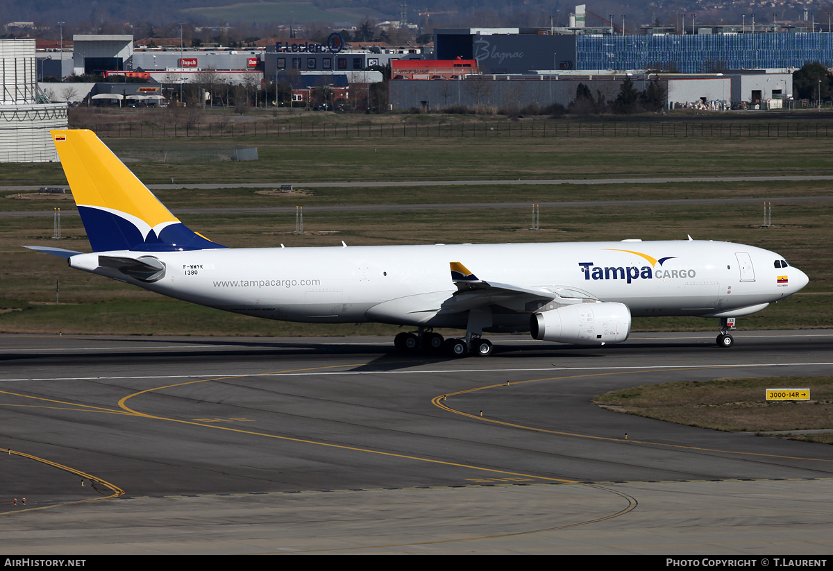 Aircraft Photo of F-WWYK | Airbus A330-243F | Tampa Cargo | AirHistory.net #188063