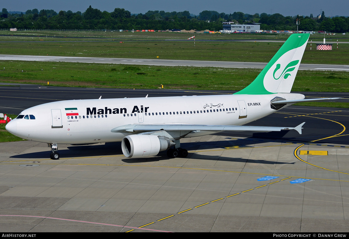 Aircraft Photo of EP-MNX | Airbus A310-304/ET | Mahan Air | AirHistory.net #188081