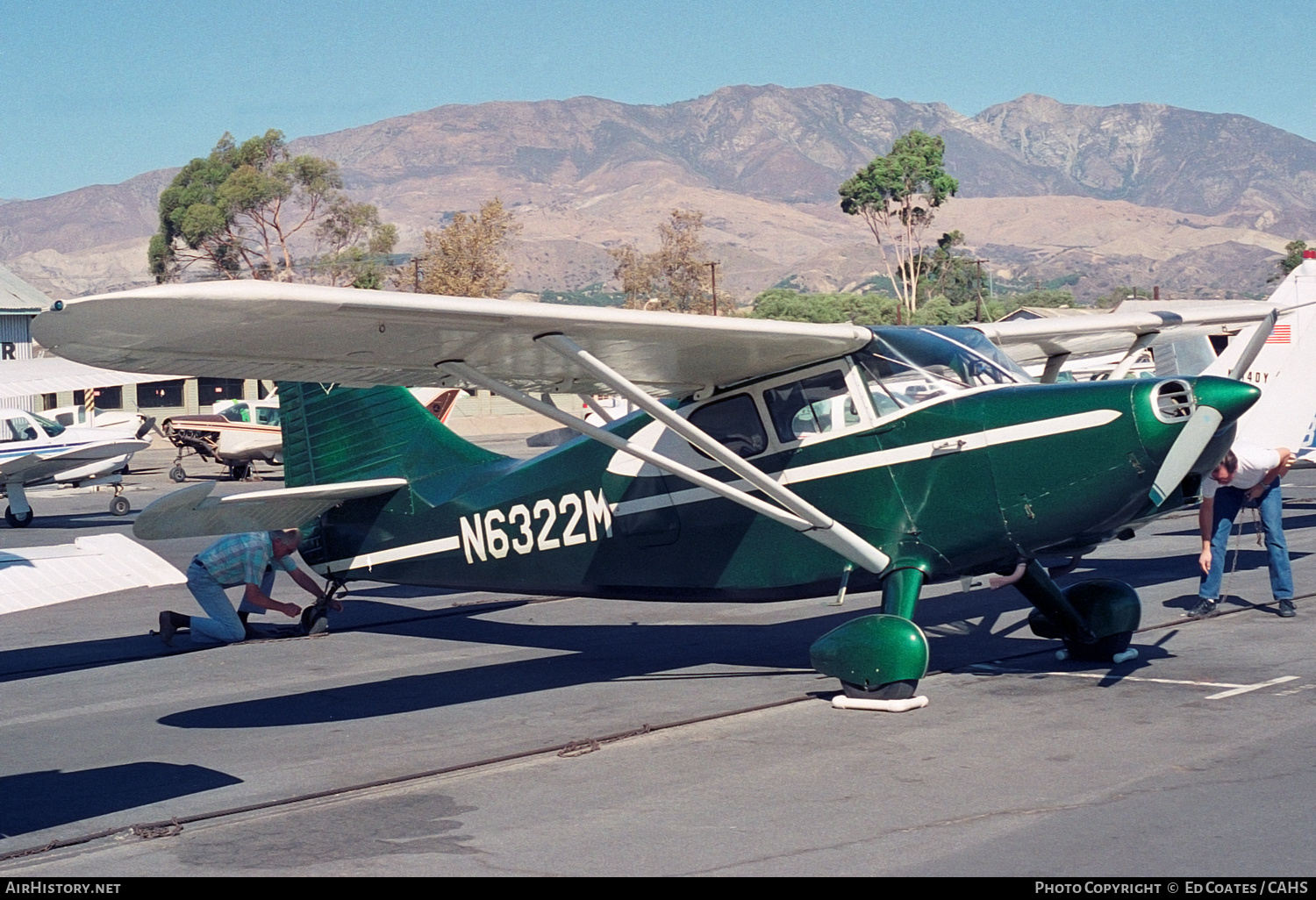 Aircraft Photo of N6322M | Stinson 108-3 Voyager | AirHistory.net #188082