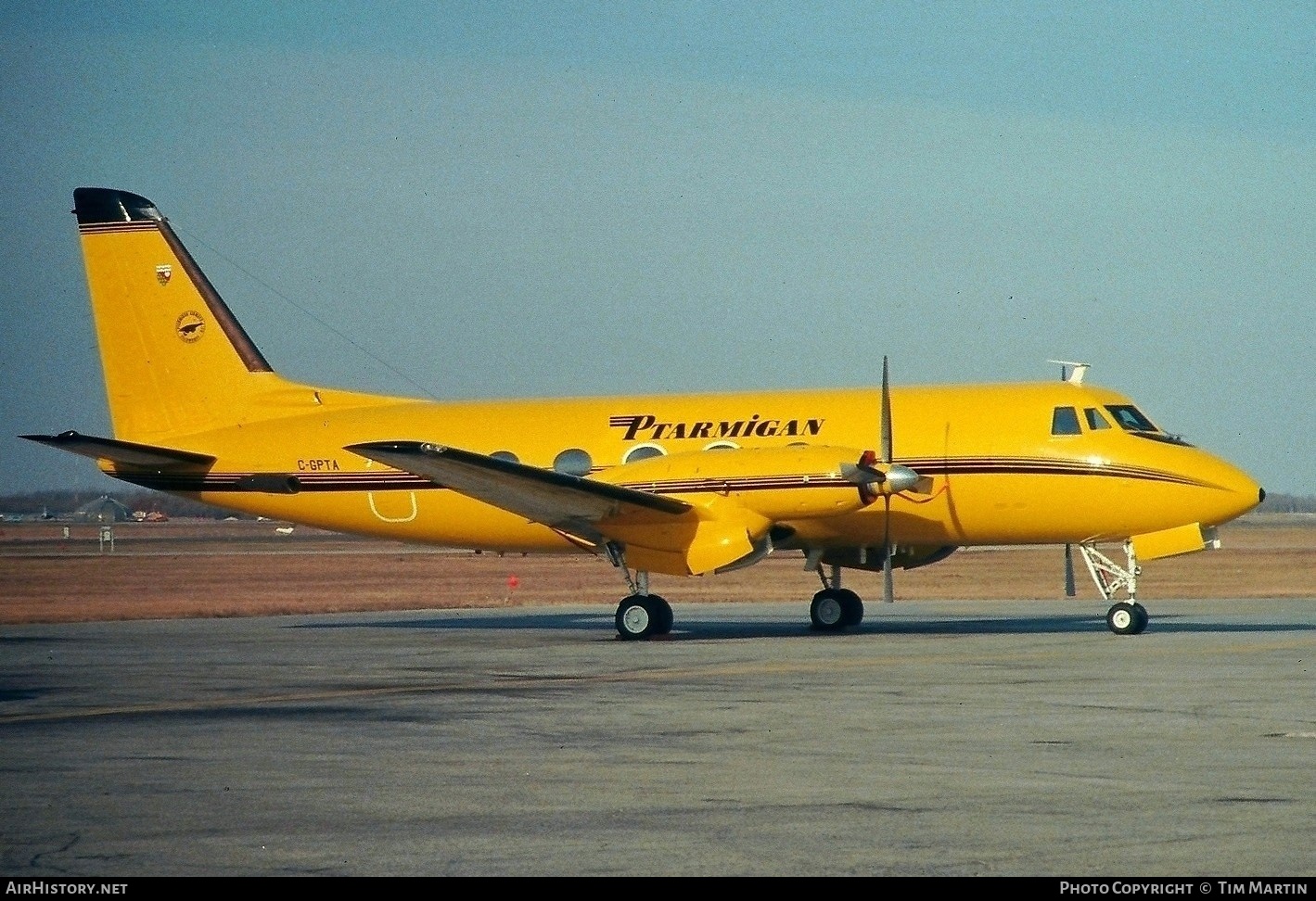 Aircraft Photo of C-GPTA | Grumman G-159 Gulfstream I | Ptarmigan Airways | AirHistory.net #188084