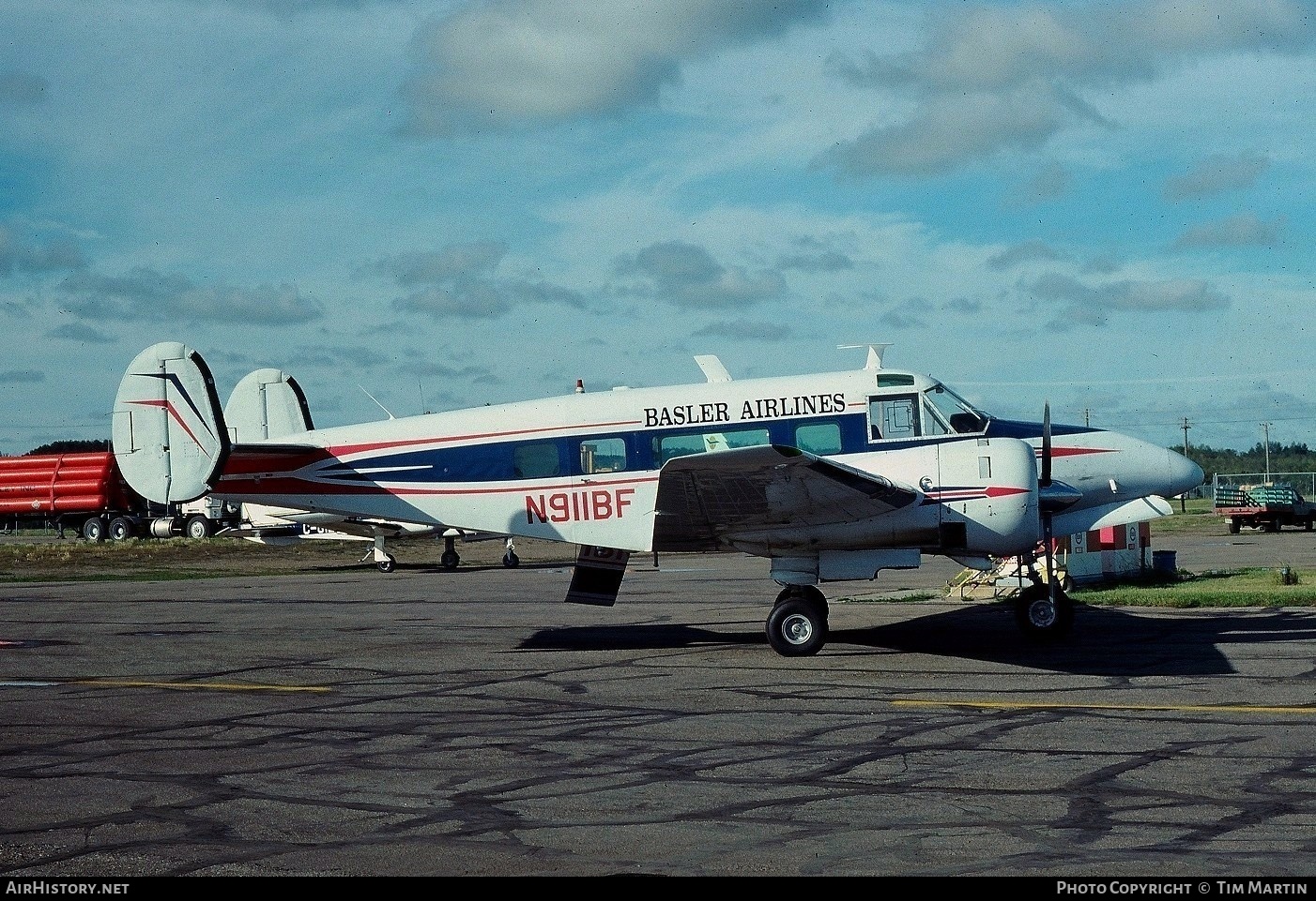 Aircraft Photo of N911BF | Beech H18 Tri-Gear | Basler Airlines | AirHistory.net #188093