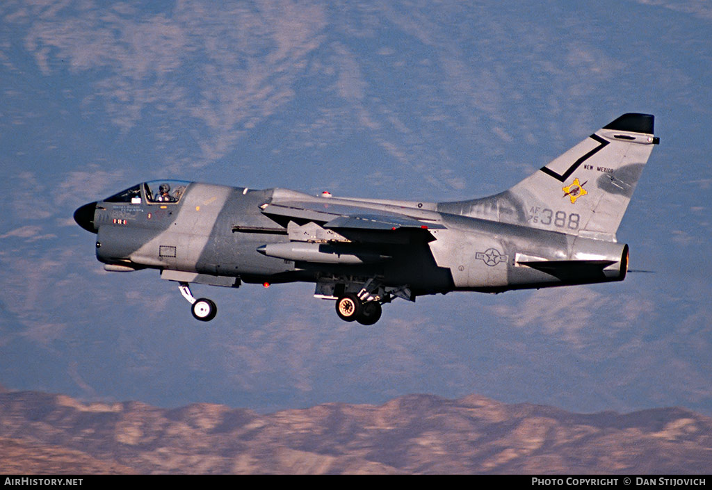 Aircraft Photo of 75-0388 / AF75-388 | Vought A-7D Corsair II | USA - Air Force | AirHistory.net #188095