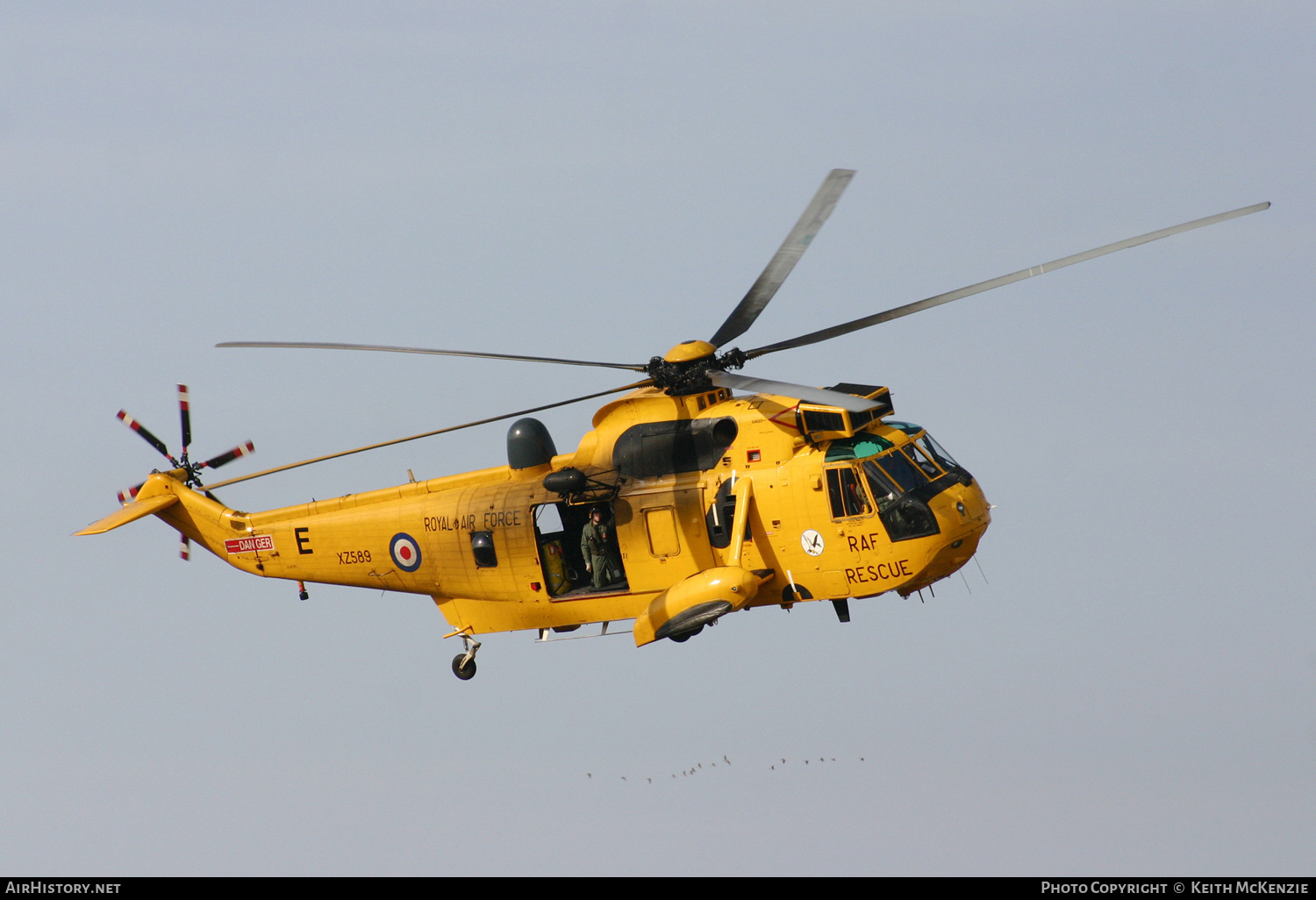 Aircraft Photo of XZ589 | Westland WS-61 Sea King HAR3 | UK - Air Force | AirHistory.net #188104