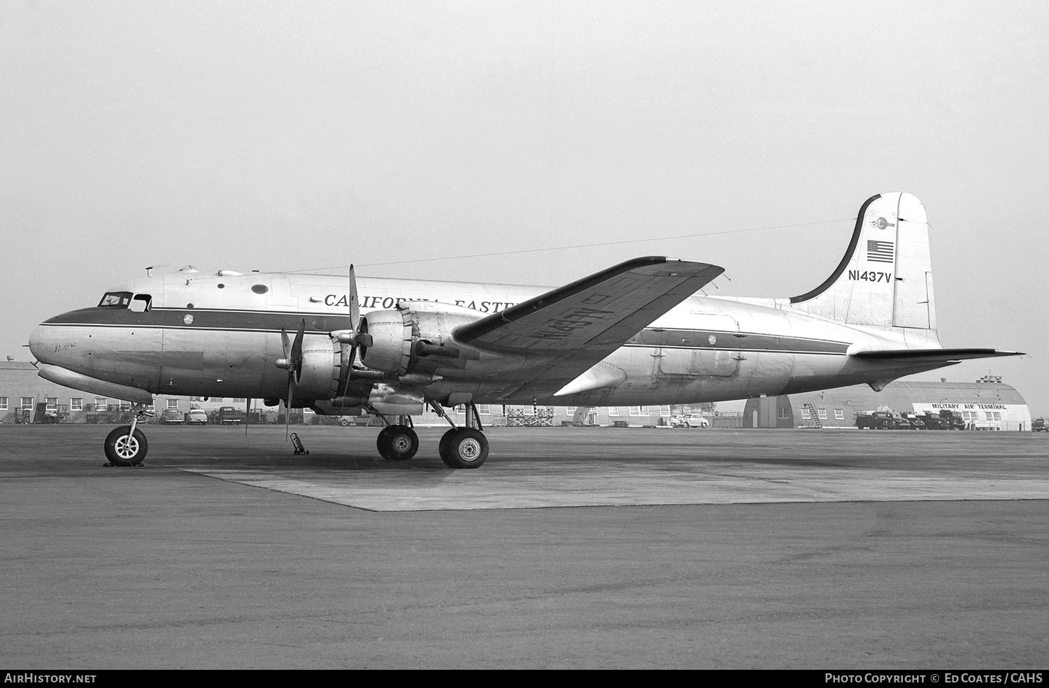 Aircraft Photo of N1437V | Douglas C-54A Skymaster | California Eastern Airways | AirHistory.net #188105