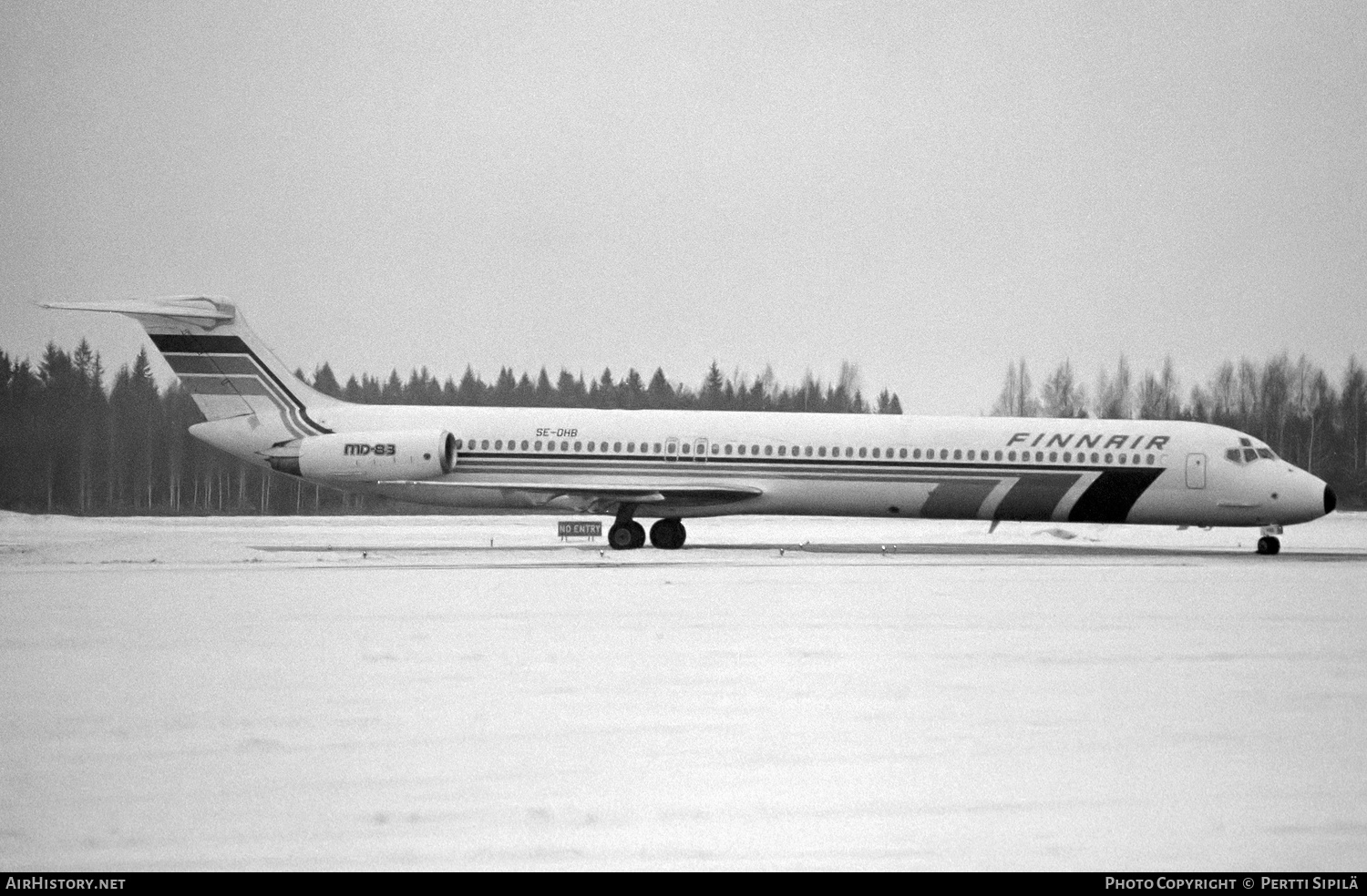 Aircraft Photo of SE-DHB | McDonnell Douglas MD-83 (DC-9-83) | Finnair | AirHistory.net #188140