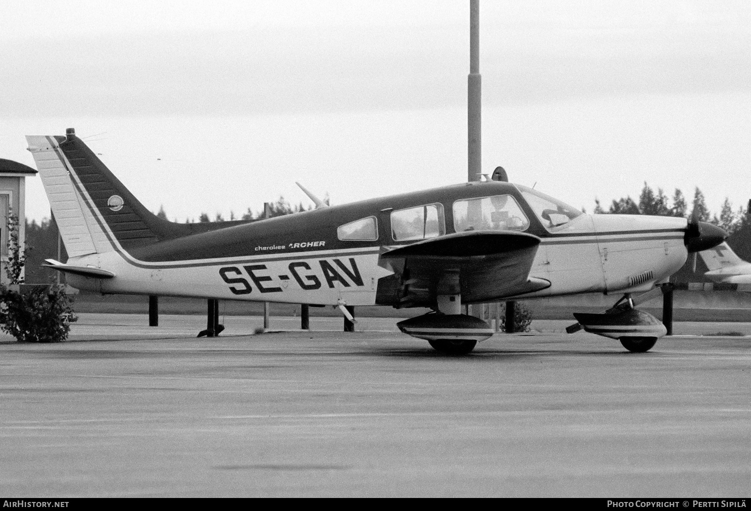 Aircraft Photo of SE-GAV | Piper PA-28-180 Cherokee Archer | AirHistory.net #188150