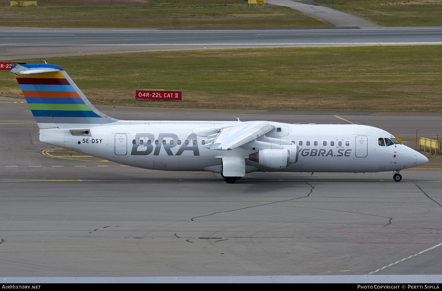 Aircraft Photo of SE-DSY | British Aerospace Avro 146-RJ100 | BRA - Braathens Regional Airlines | AirHistory.net #188158